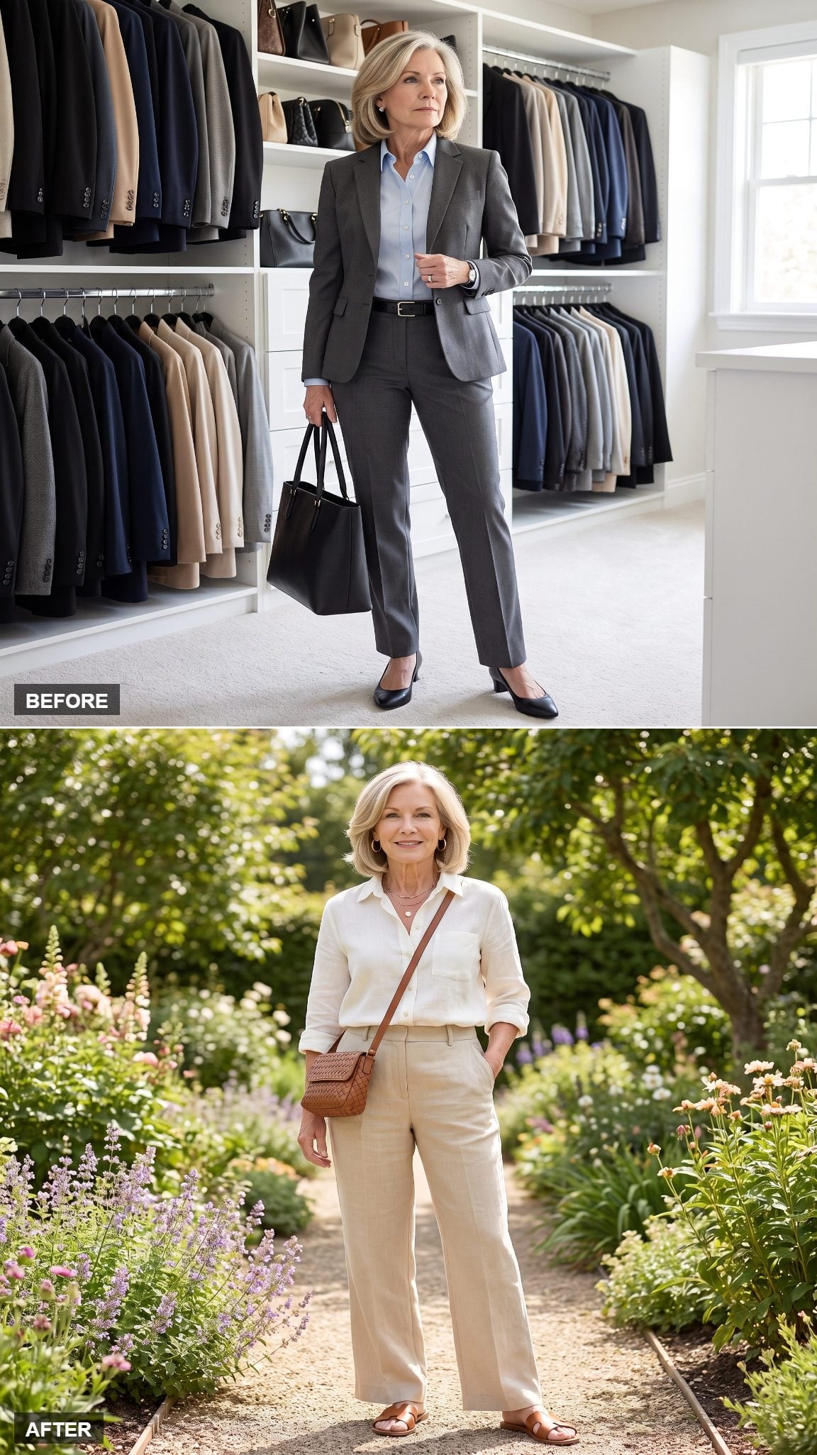 Relaxed Linen Luxury Says the Meetings Are Over