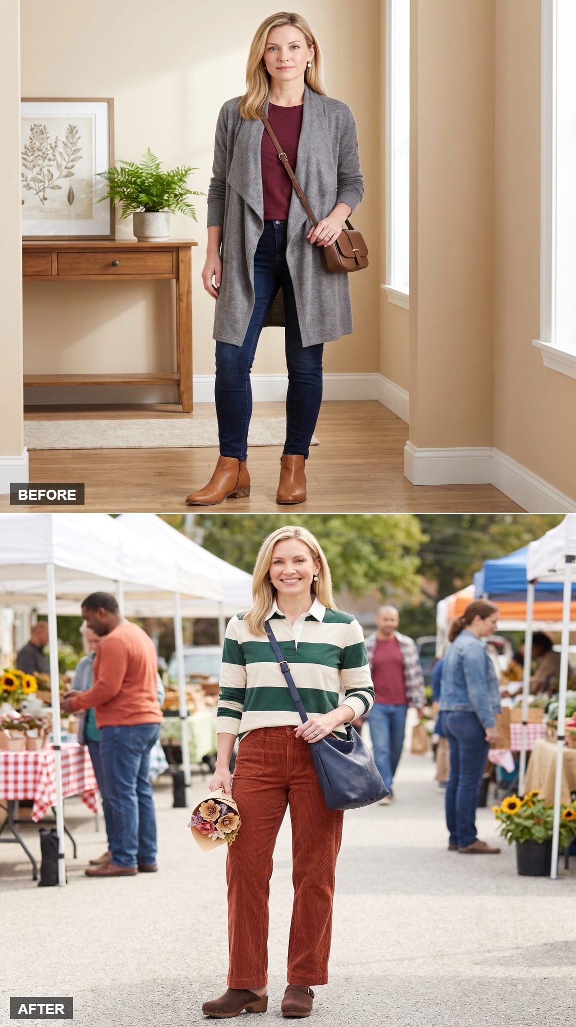 Rust Corduroy and a Rugby Stripe That Grew Up