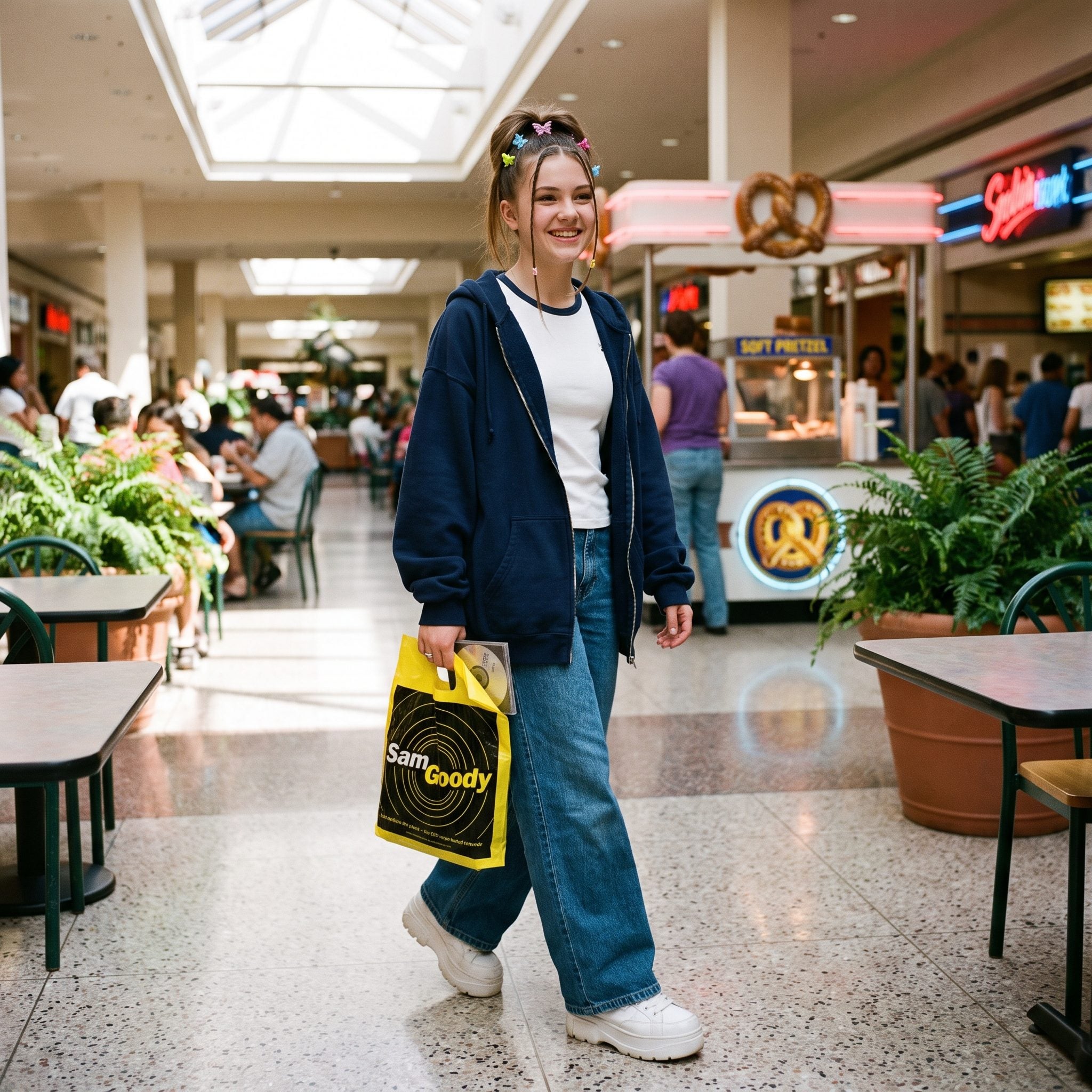 The Sam Goody Bag You Carried Like a Trophy Through the Food Court