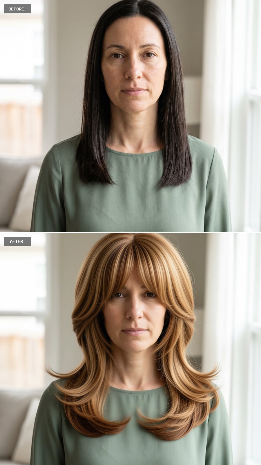 Caramel Joins the Blonde and Suddenly the Layers Swing Warmer