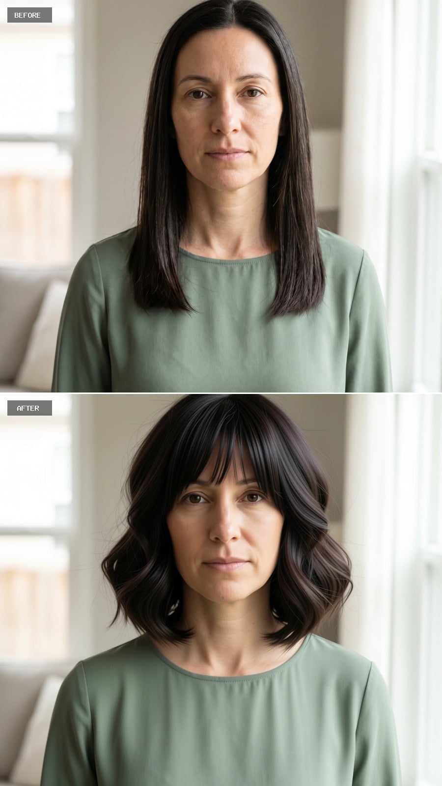 Dark Waves With a Fringe That Finally Give a Long Face Somewhere to Land