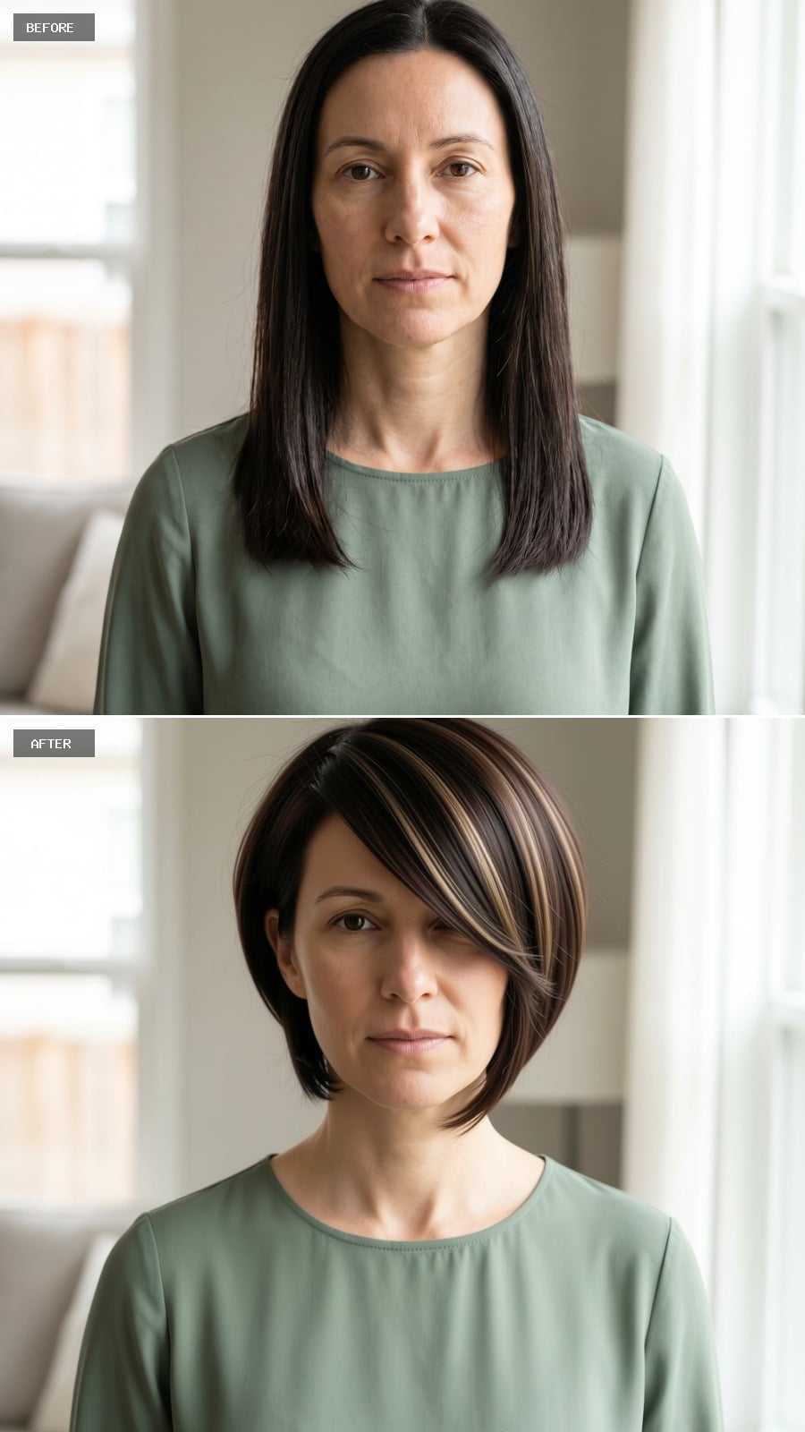 Highlights Swept Toward the Face Do More Width Work Than Volume Ever Could