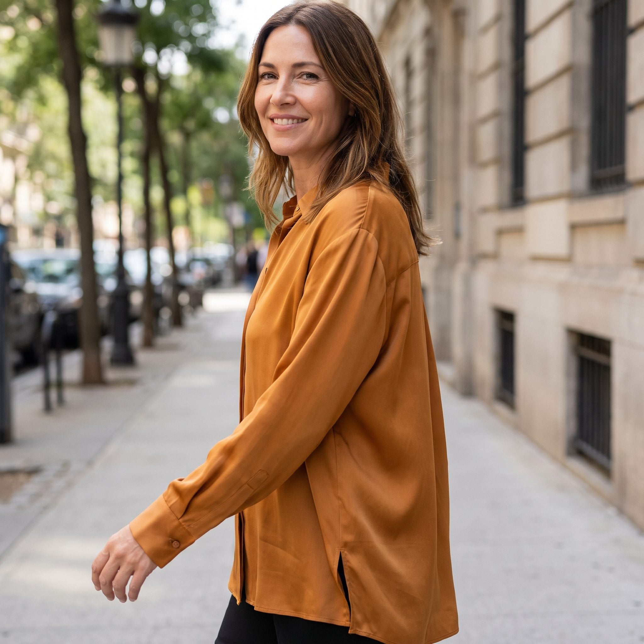 The Silk Blouse Everyone Fears Ironing