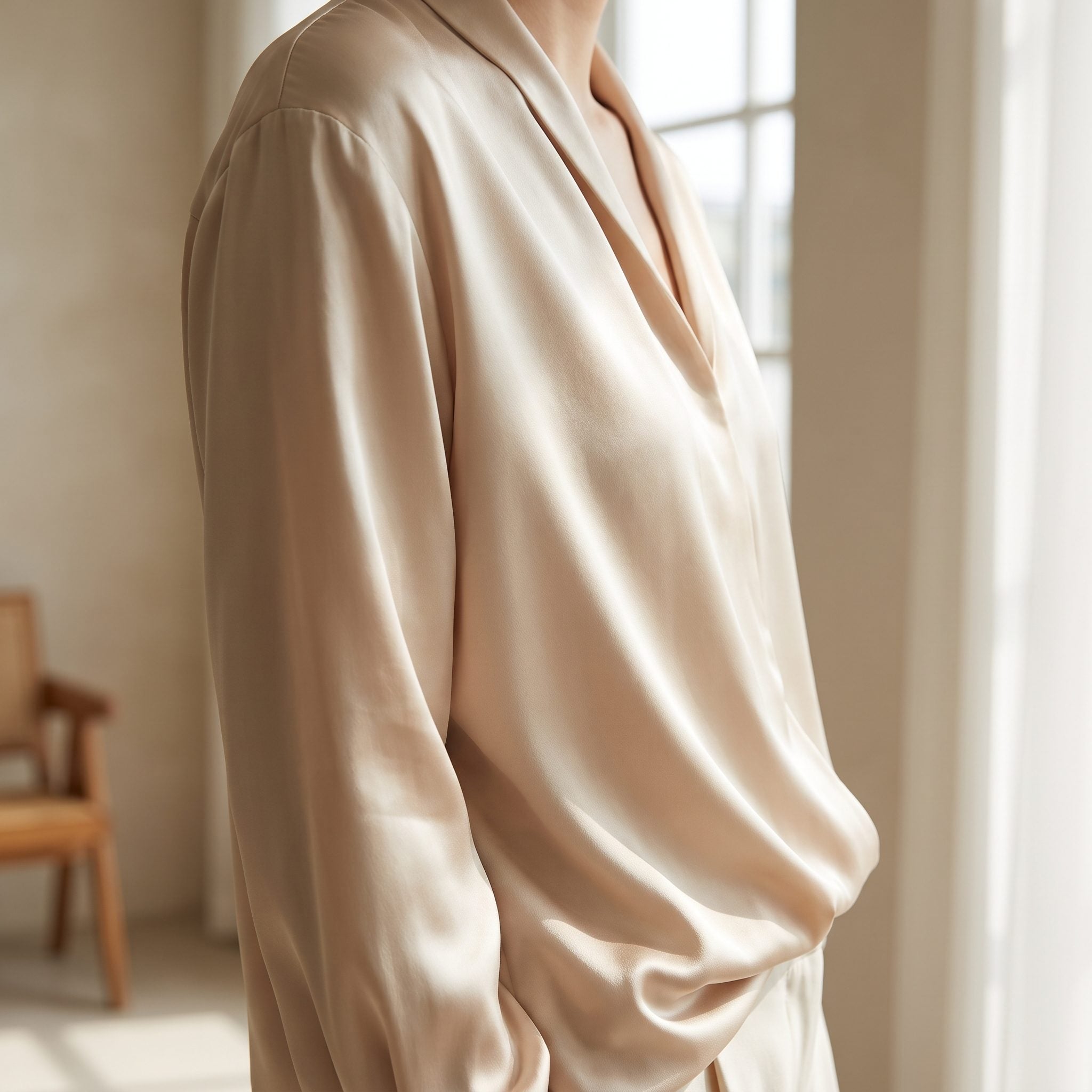 A Smooth Base Layer Under Fine Fabric