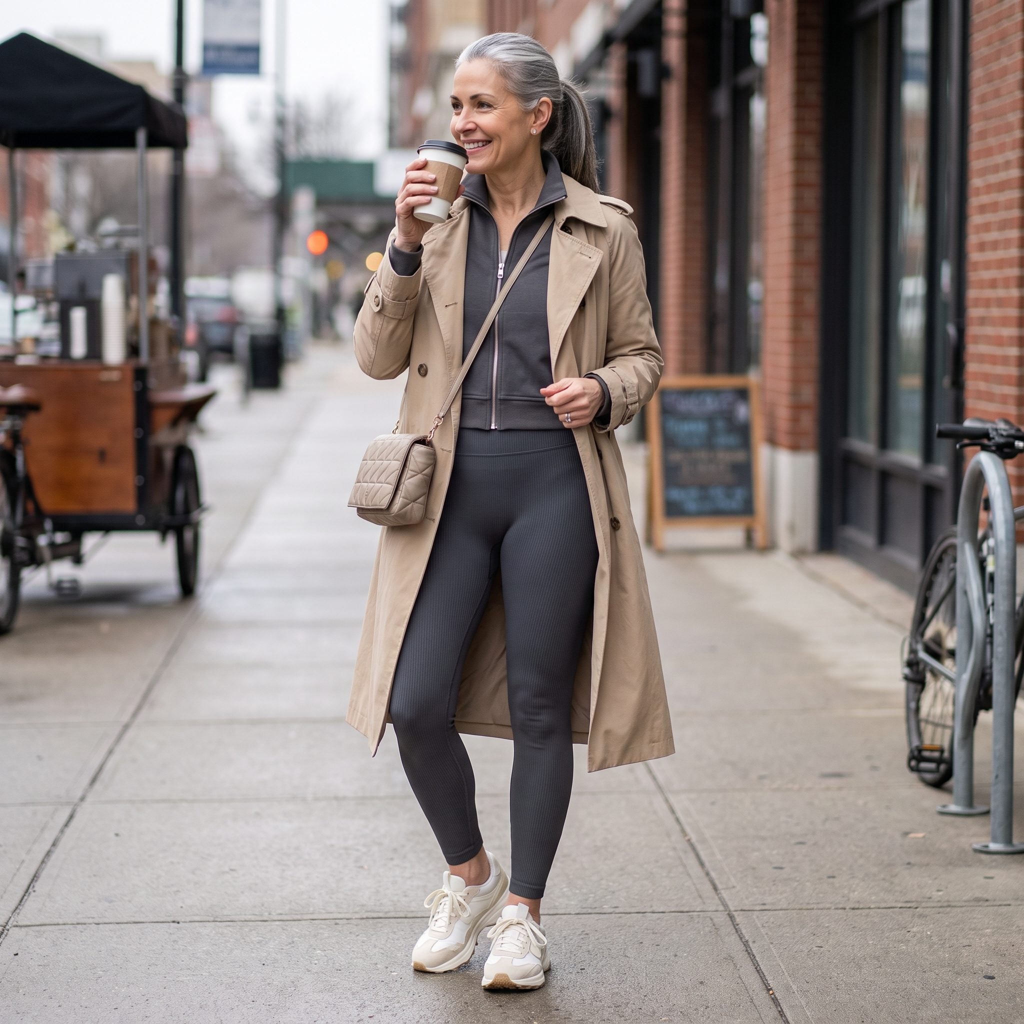 Sneakers Under the Trench: The Athleisure Rewrite Nobody Saw Coming