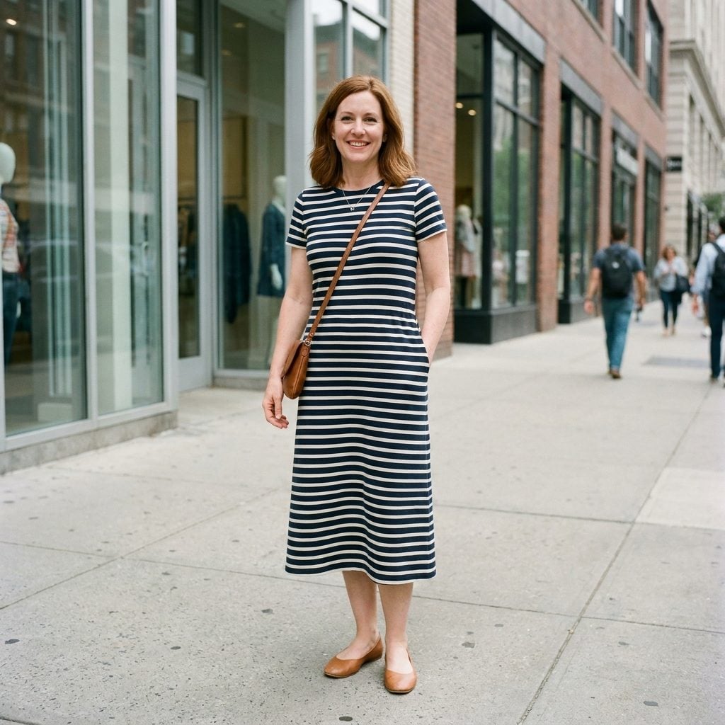 Strong Horizontal Stripes Running the Full Length