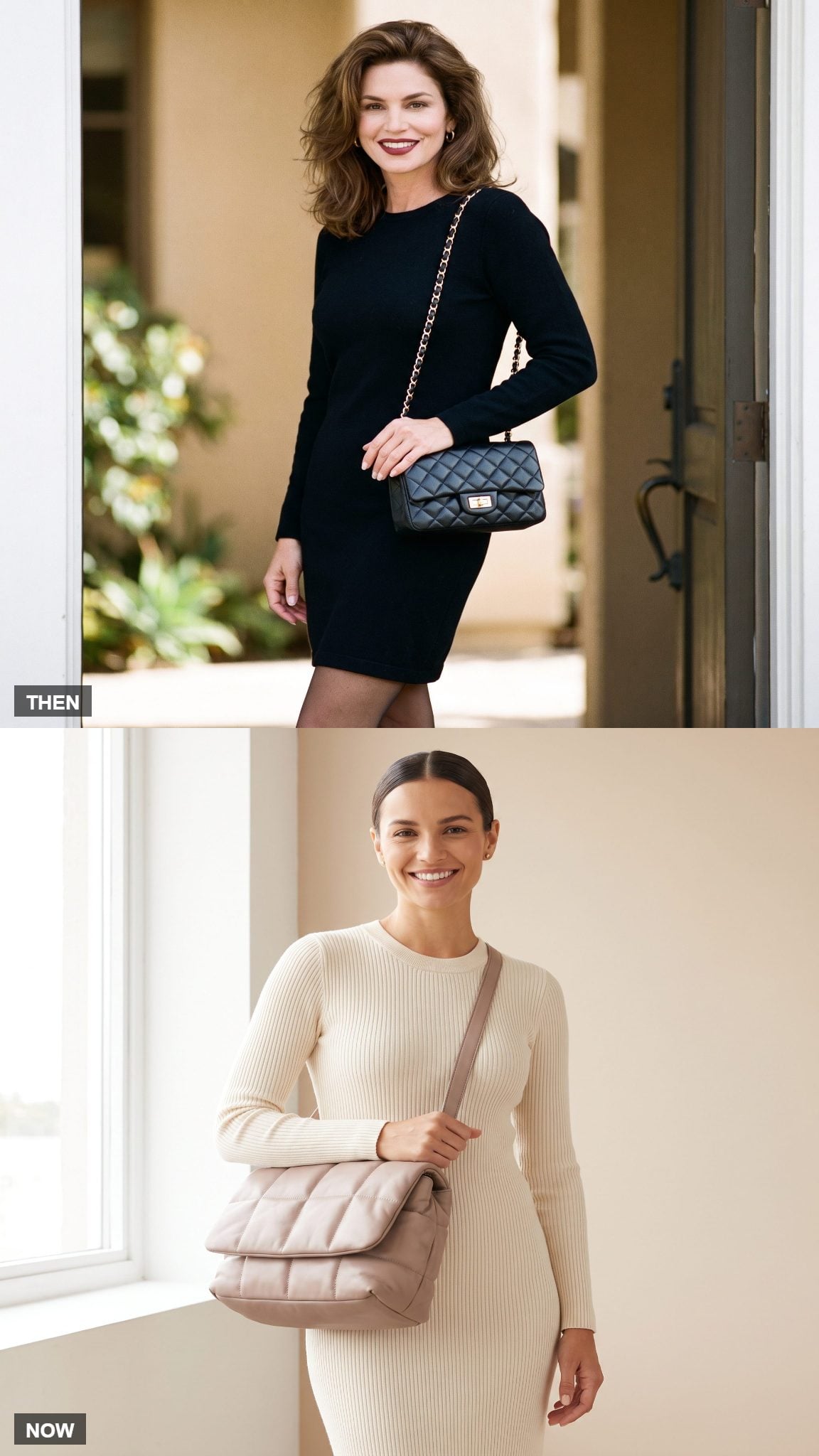The Structured Quilted Flap Goes Pillowy