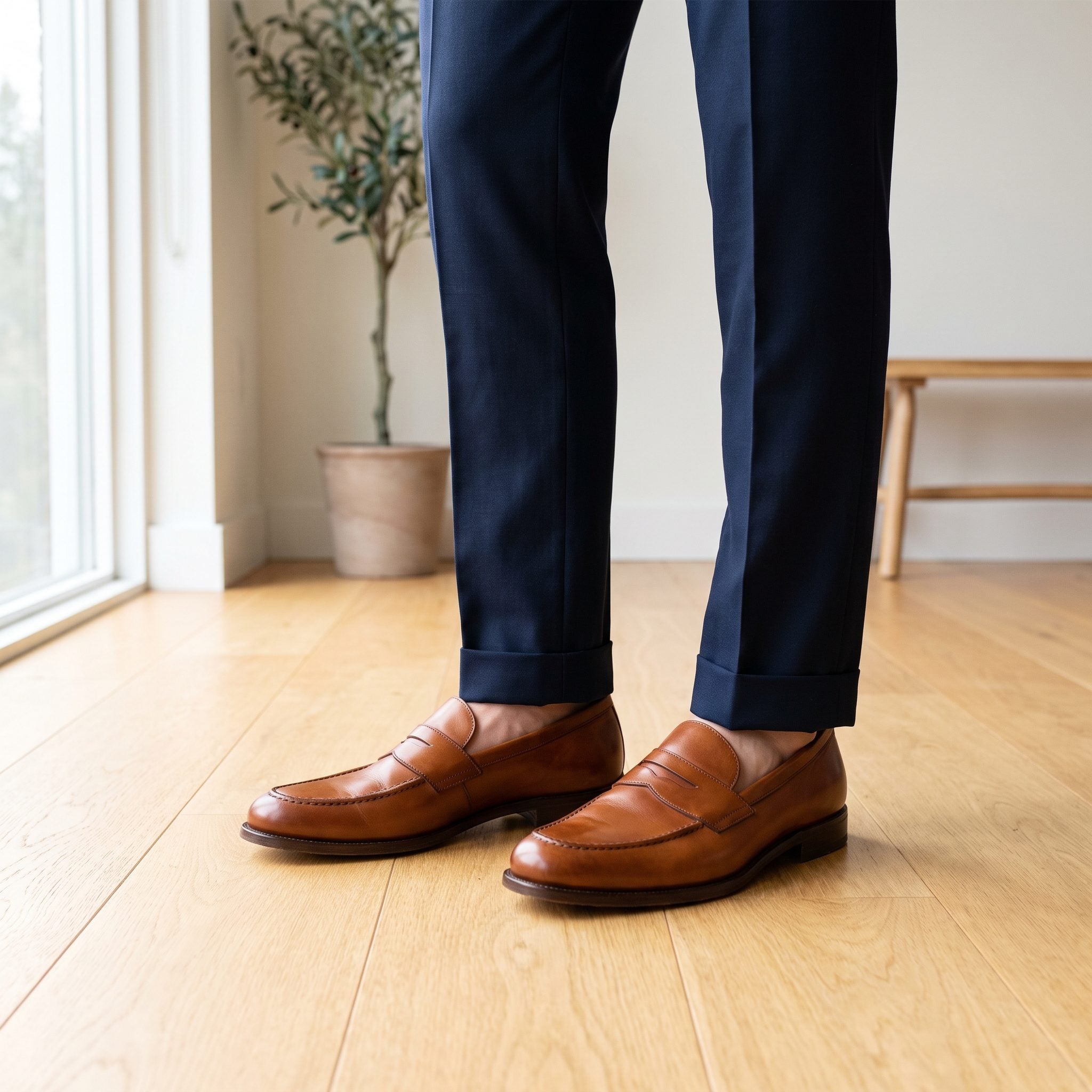 The Tailored White Sneaker Alternative: Loafers