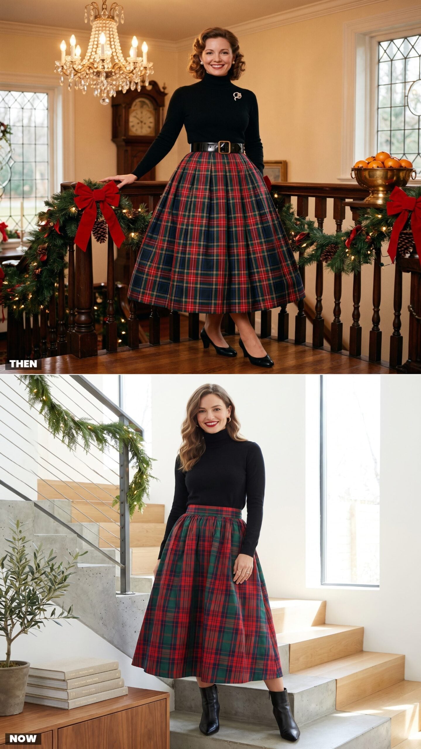 The Tartan Taffeta Party Skirt
