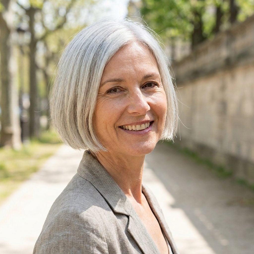 The Too-Short Jaw-Exposing Bob Cut Above Its Best Point