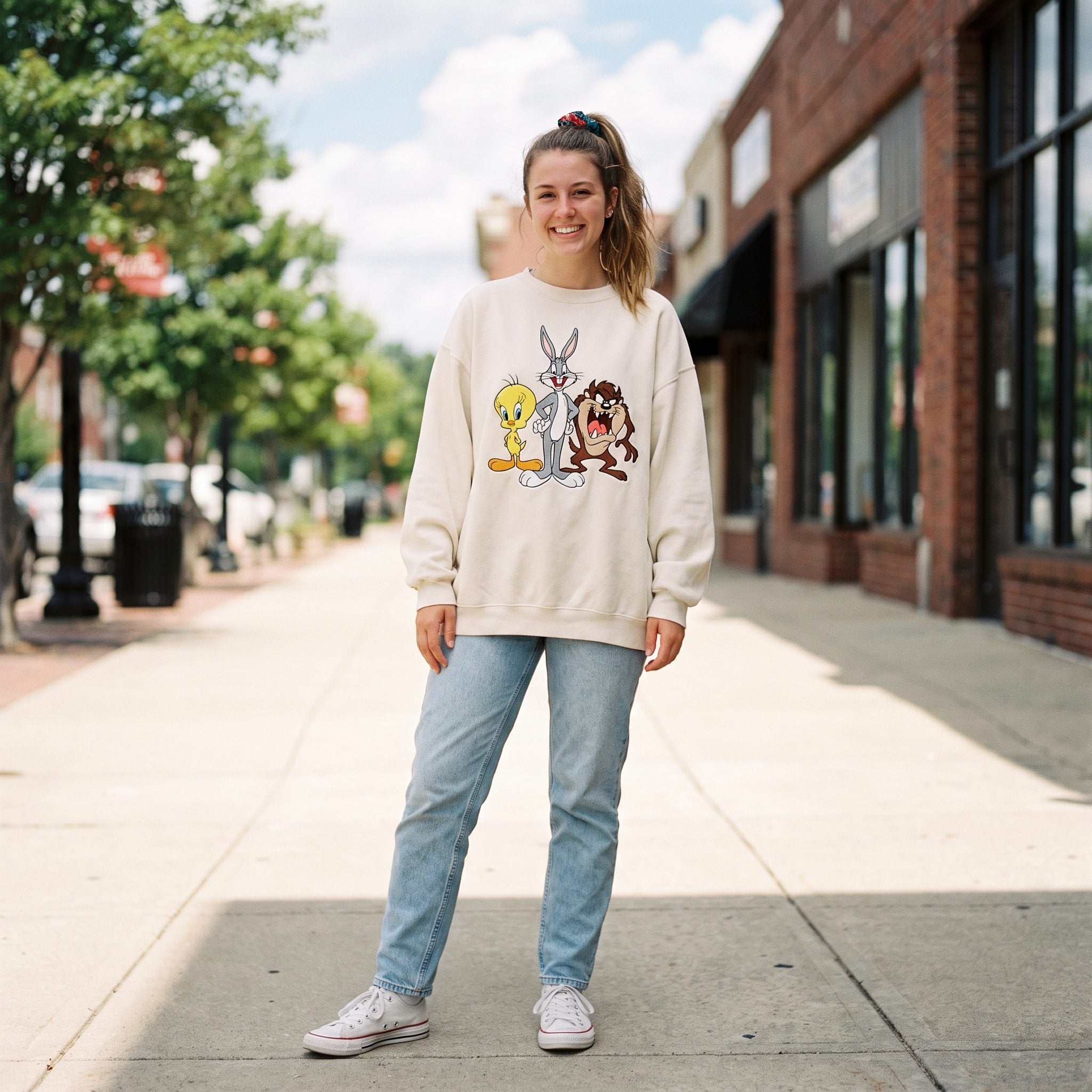 The Warner Bros. Studio Store Sweatshirt With Tweety on the Front