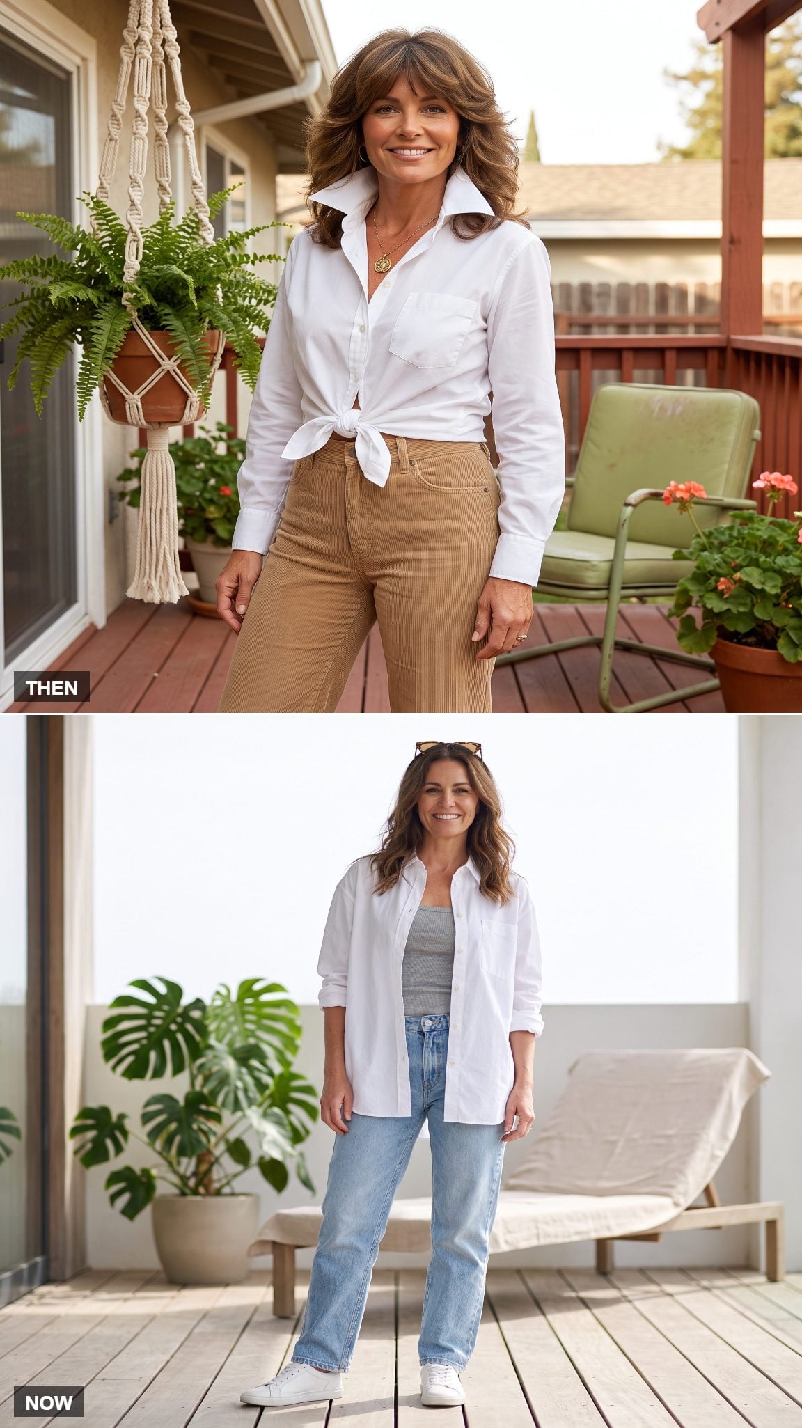 The Weekend Untucked White Shirt