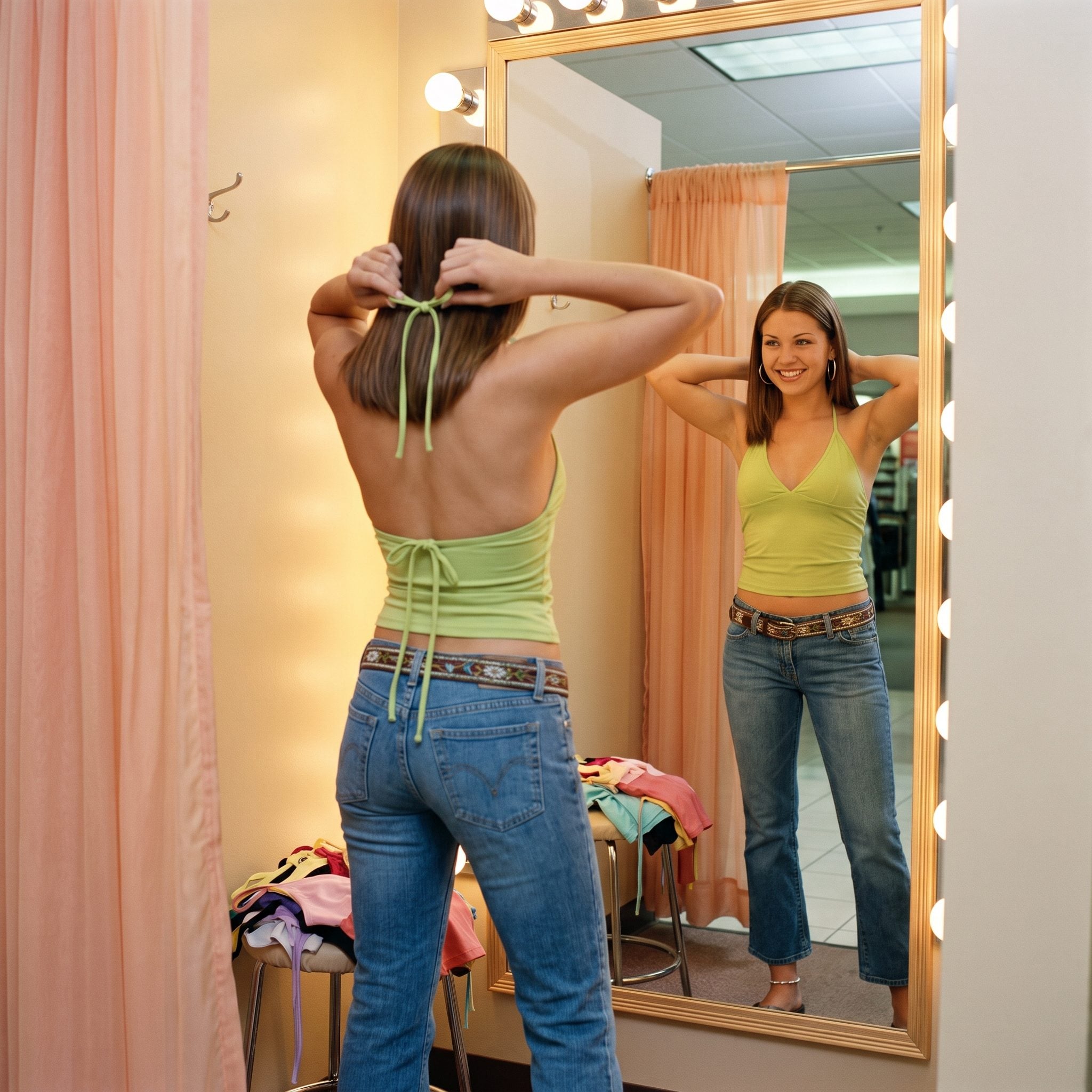 The Wet Seal Halter Top You Tied Yourself in the Mirror
