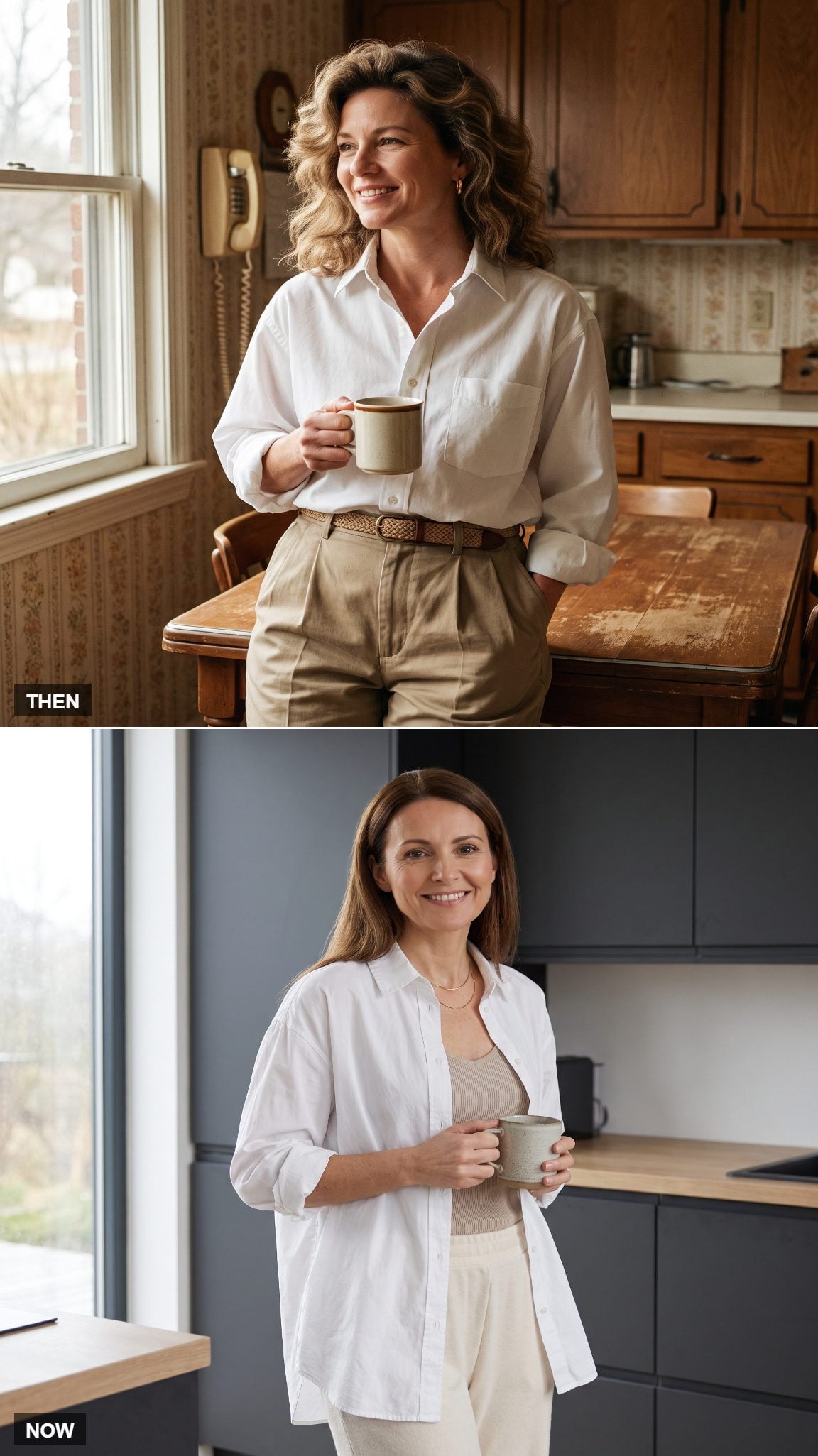 The White Shirt on a Gray Sunday Morning