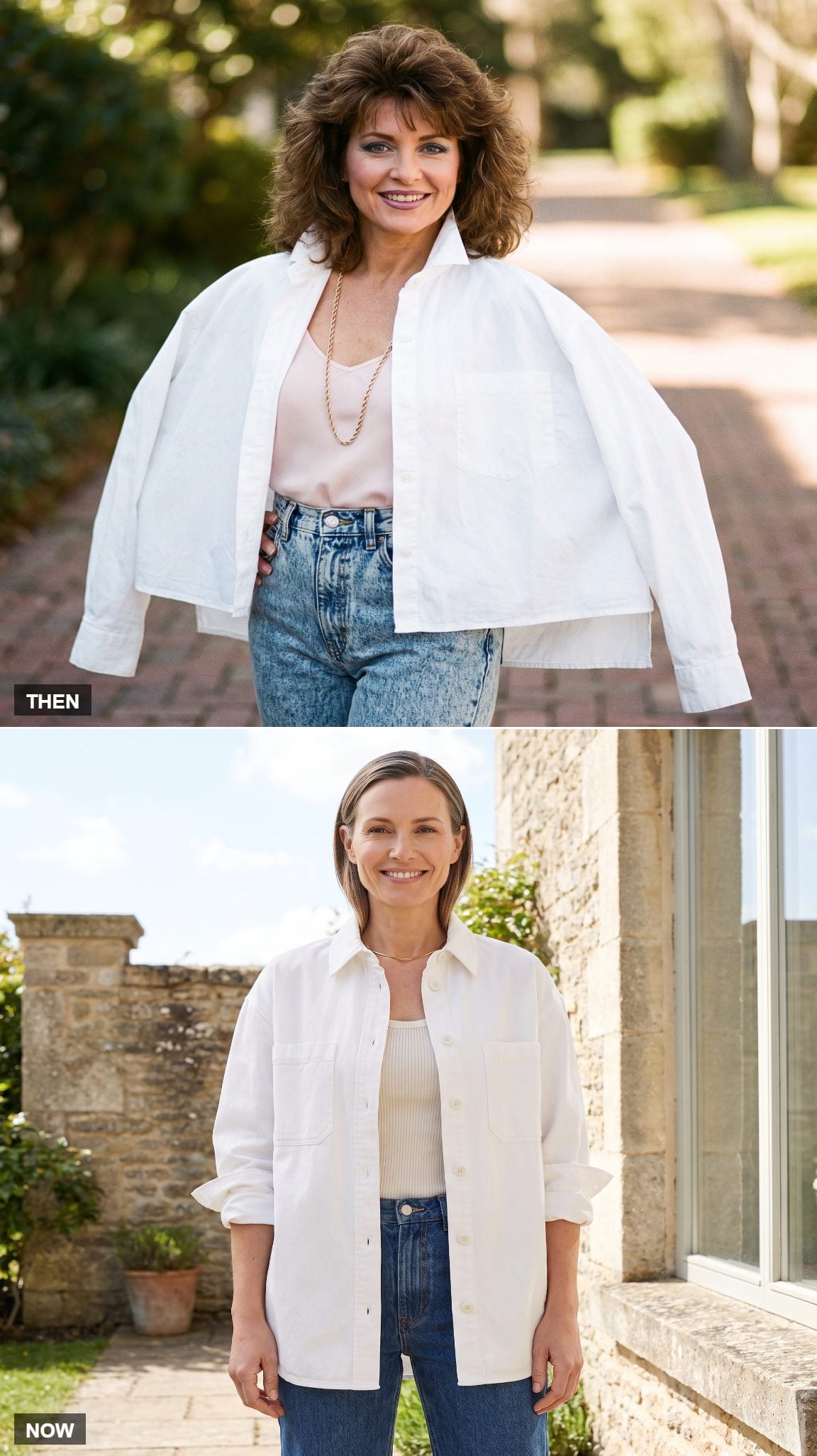 The White Shirt Worn as a Jacket