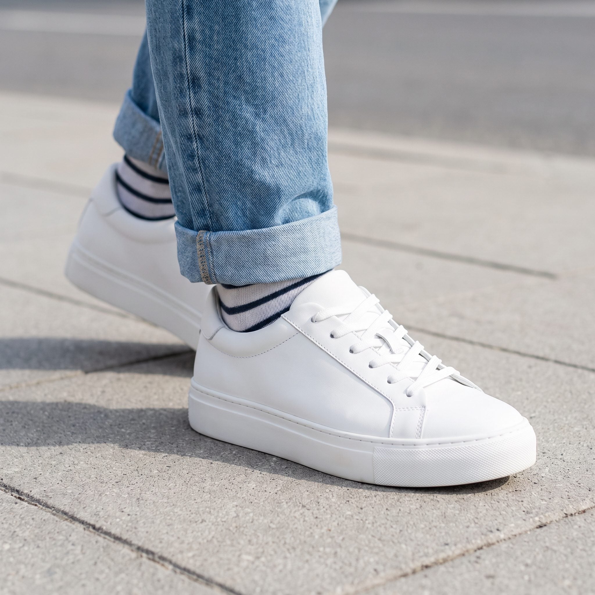 White Sneakers That Don't Scream 'I Gave Up'