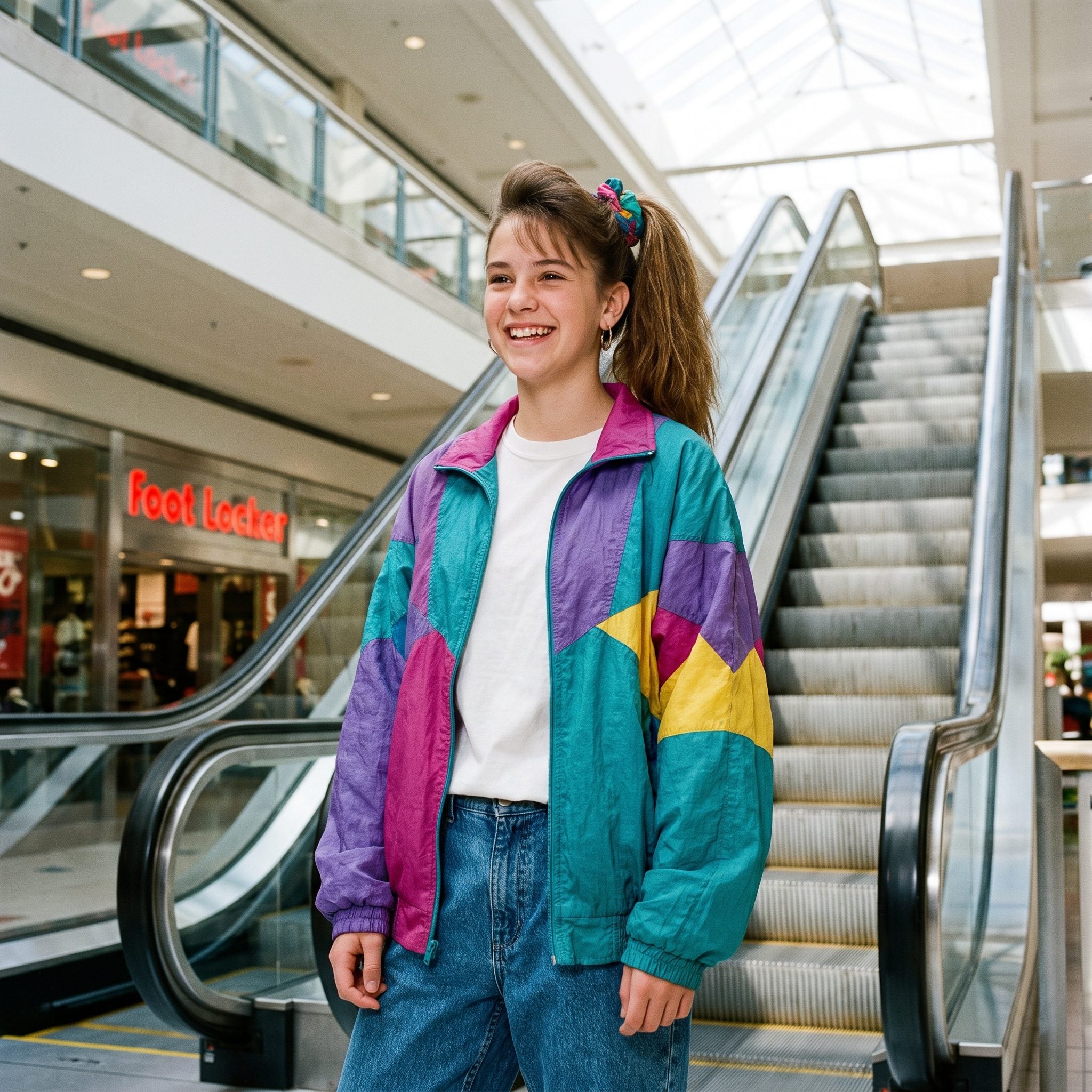 The Windbreaker in Colors That Should Not Have Worked Together