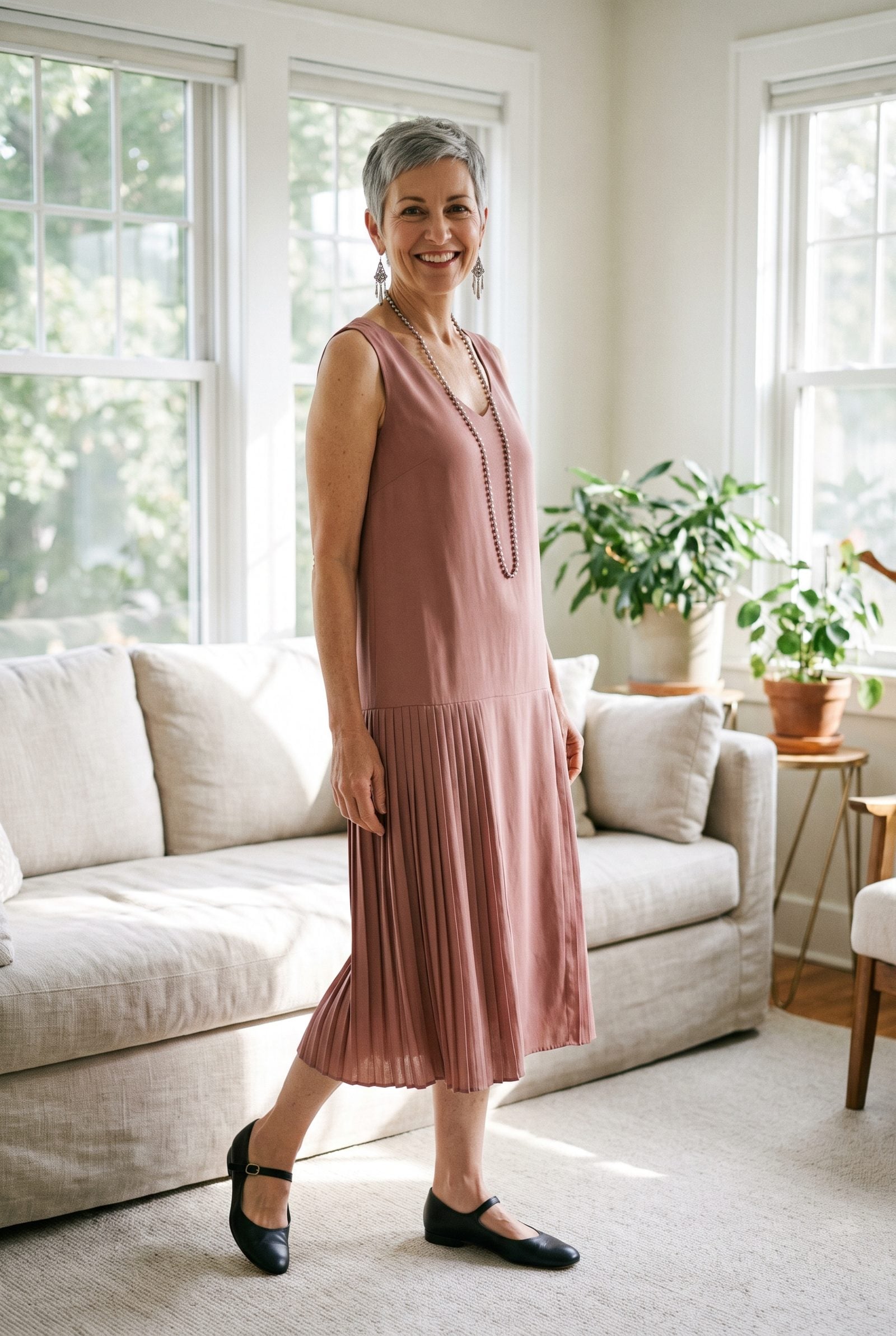 The 1920s-Inspired Drop-Waist Dress With Mary Janes