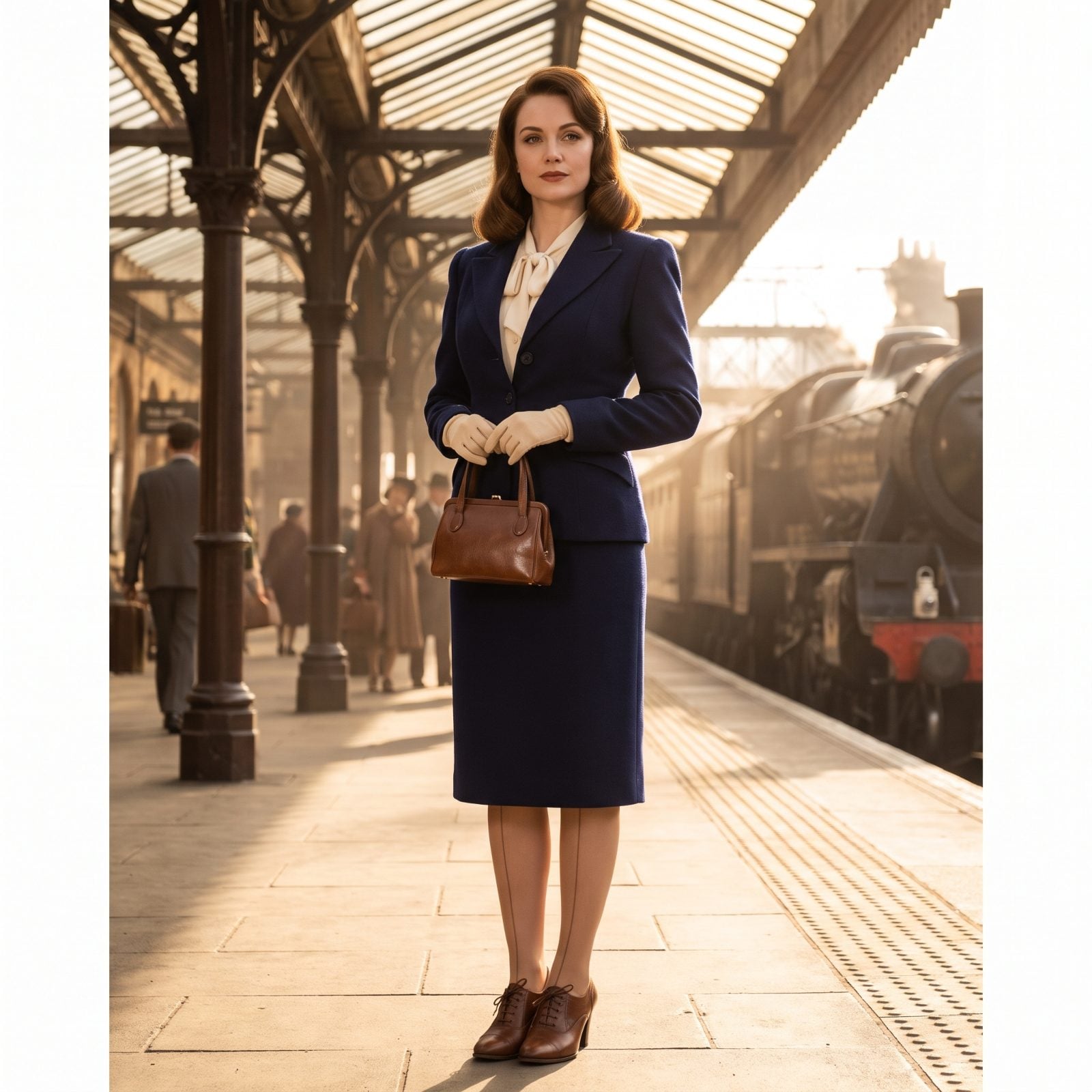The 1940s Pageboy, Curled-Under Ends Offered a Polished Alternative to Updos