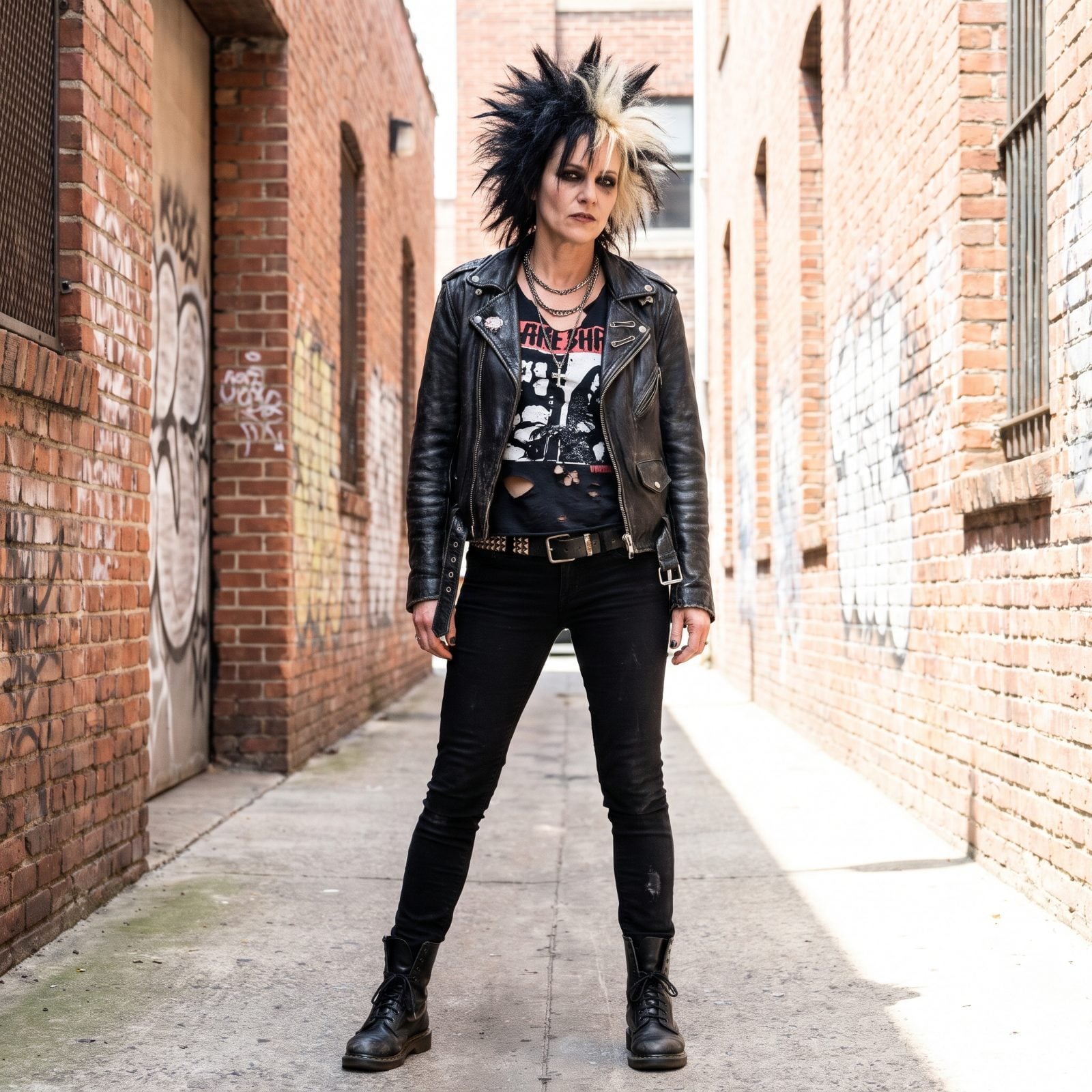 The 1970s Punk Spikes, Deliberately Abrasive Texture Rejected Conventional Polish