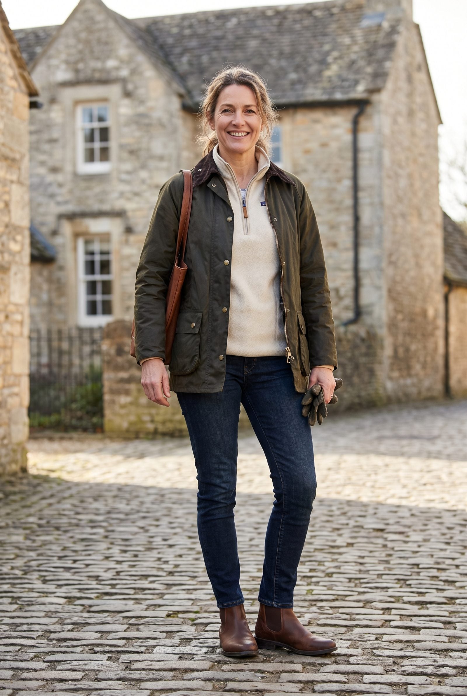 Add a Lightweight Fleece Beneath a Waxed Jacket