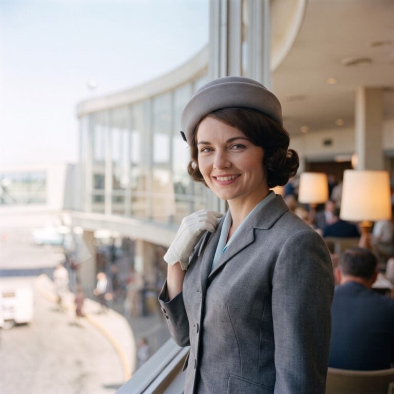Gloves at the Gate, Hats in the Cabin — Could Air Travel Ever Look This Good Again? 34 Outfits Then and Now