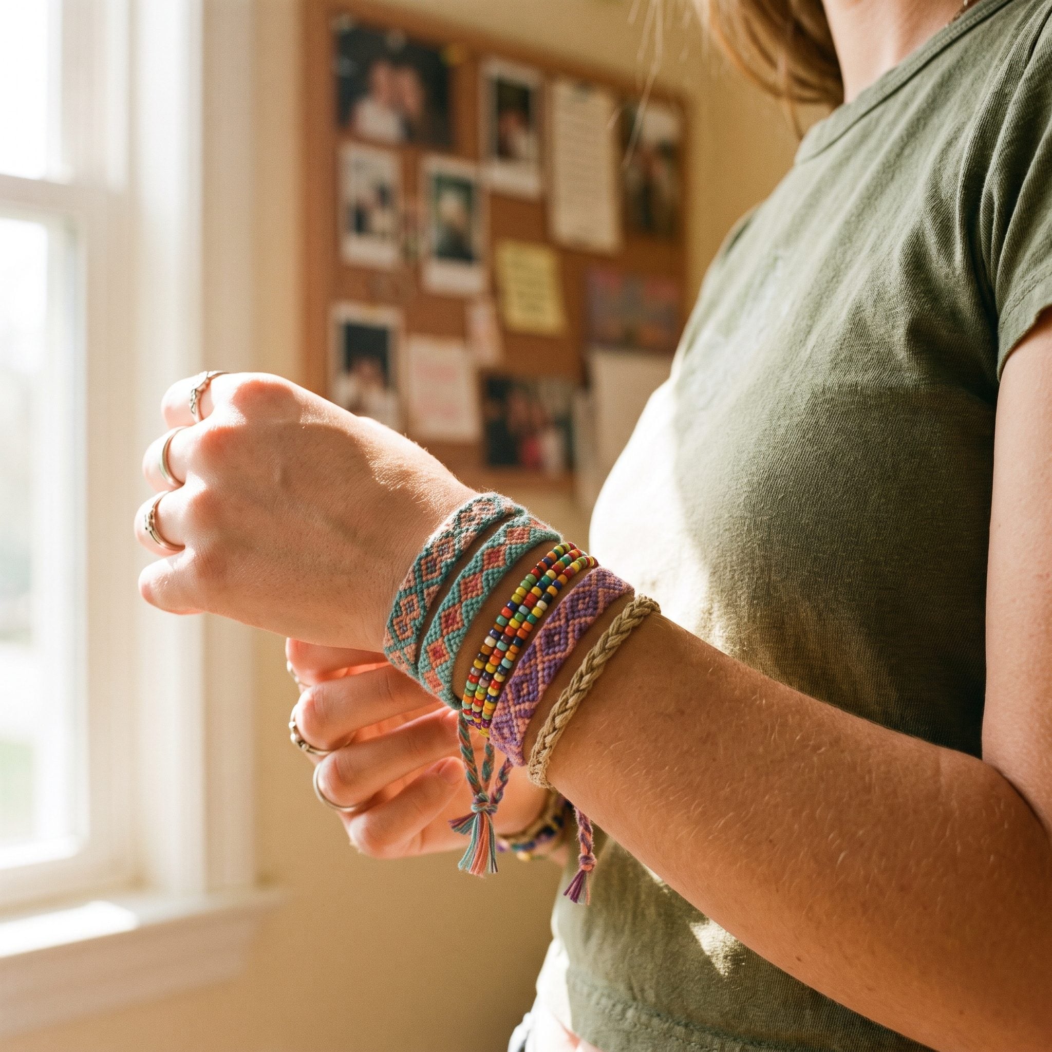 The Beaded Friendship Bracelet Stack You Never Took Off