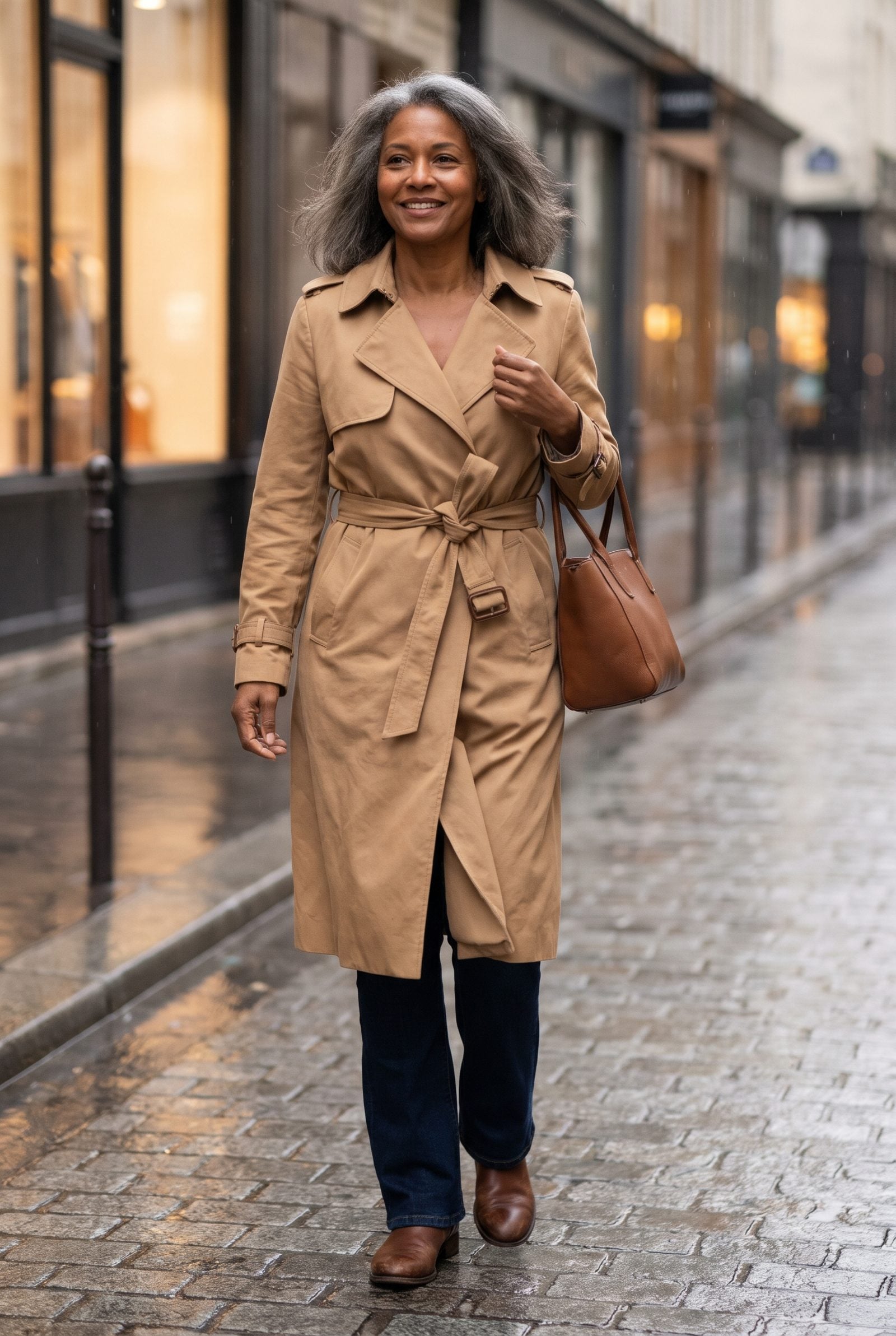 The Belted Trench That Only Works Once You Cinch It
