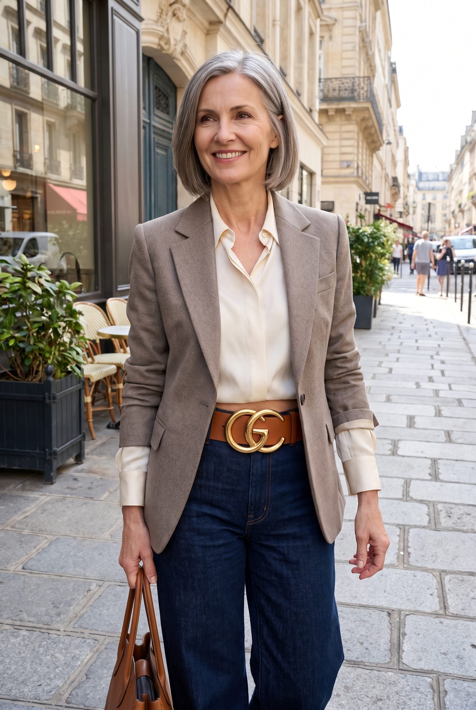 Belts With Giant Logo Buckles