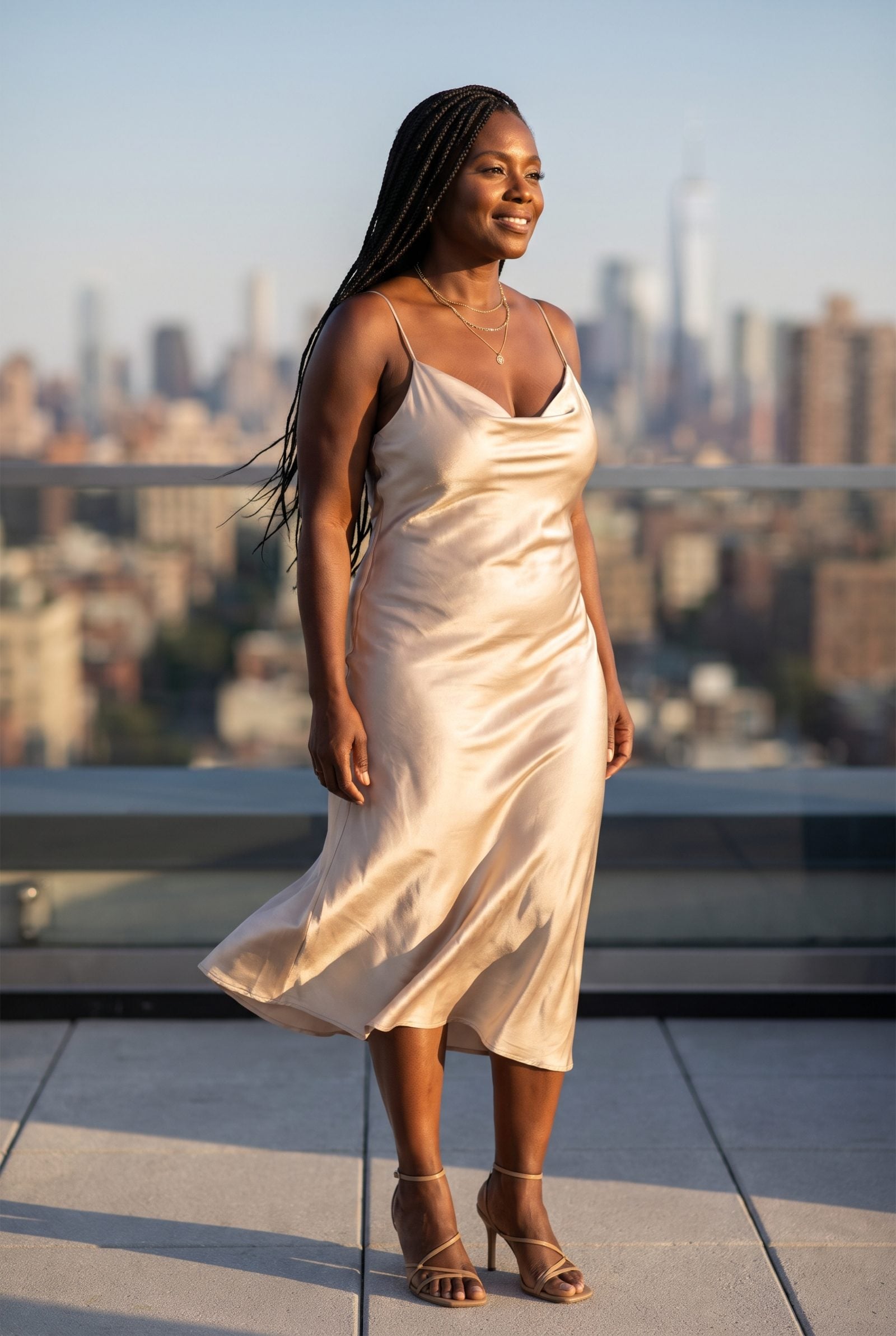 The Bias-Cut Slip Dress That Moves Like Water