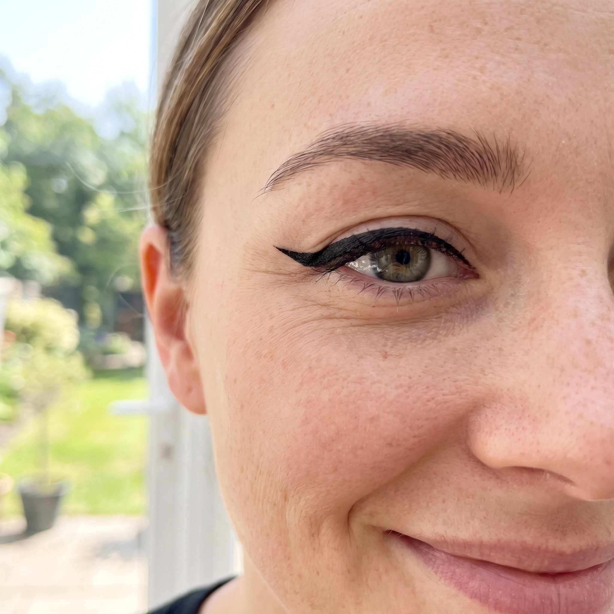 Black Liquid Eyeliner, Wielded Like a Weapon