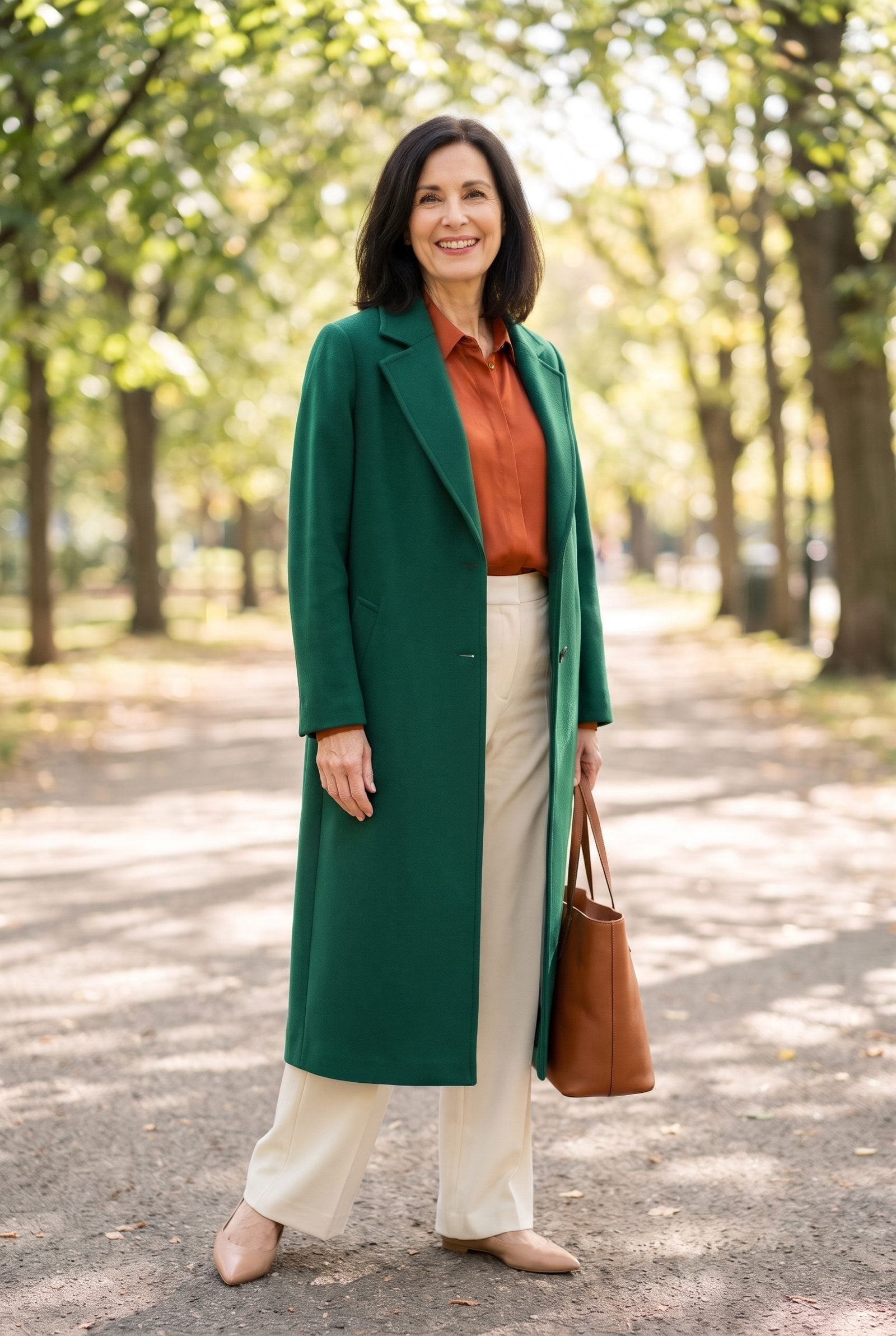 No Bold Prints for a Mature Figure