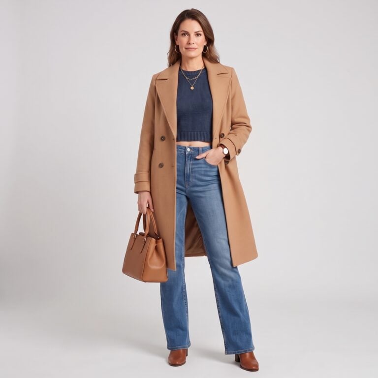 34 Ways to Wear Bootcut Jeans After 40 This Fall That Actually Give Off a Slimming Effect