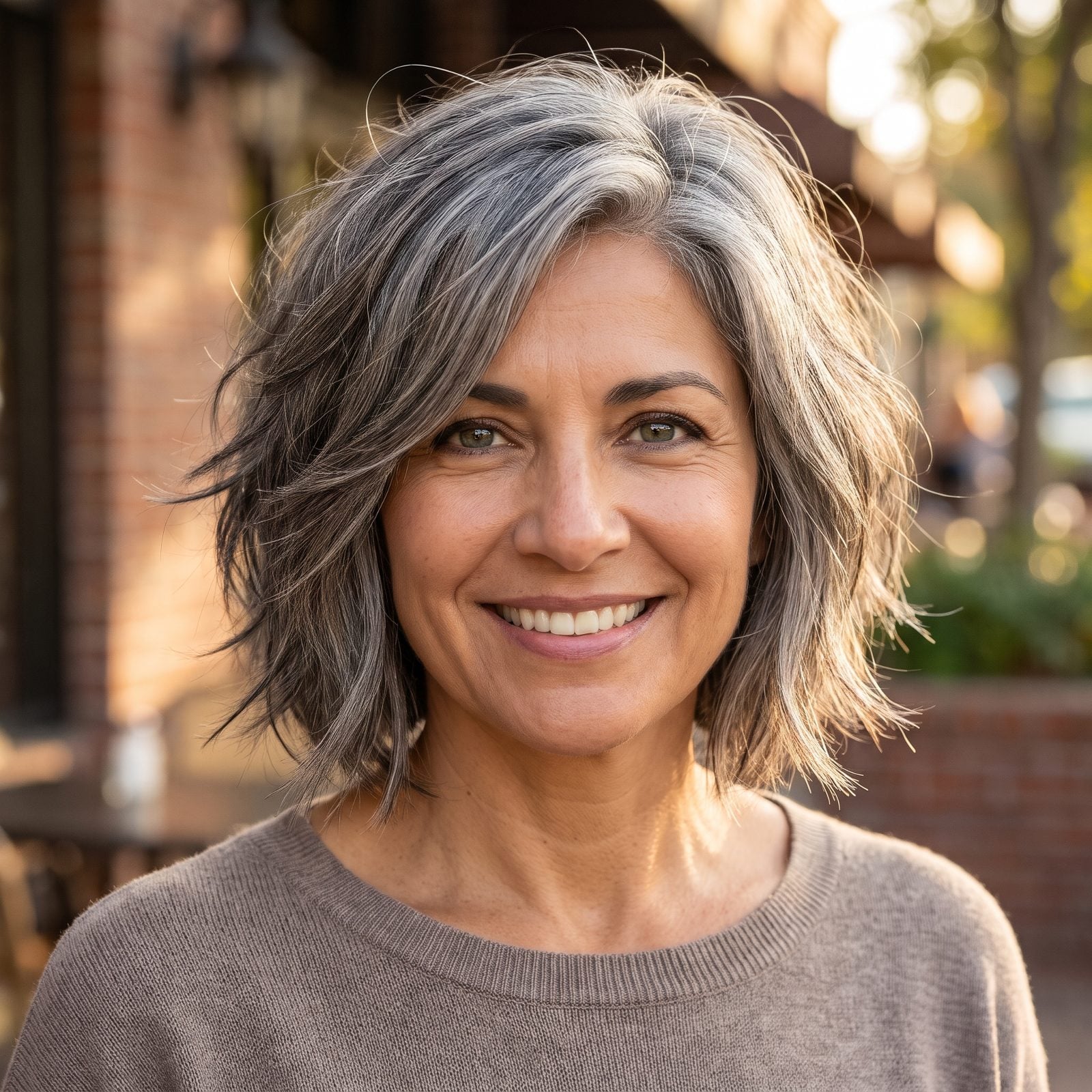 Choppy Textured Bob With Razored Ends