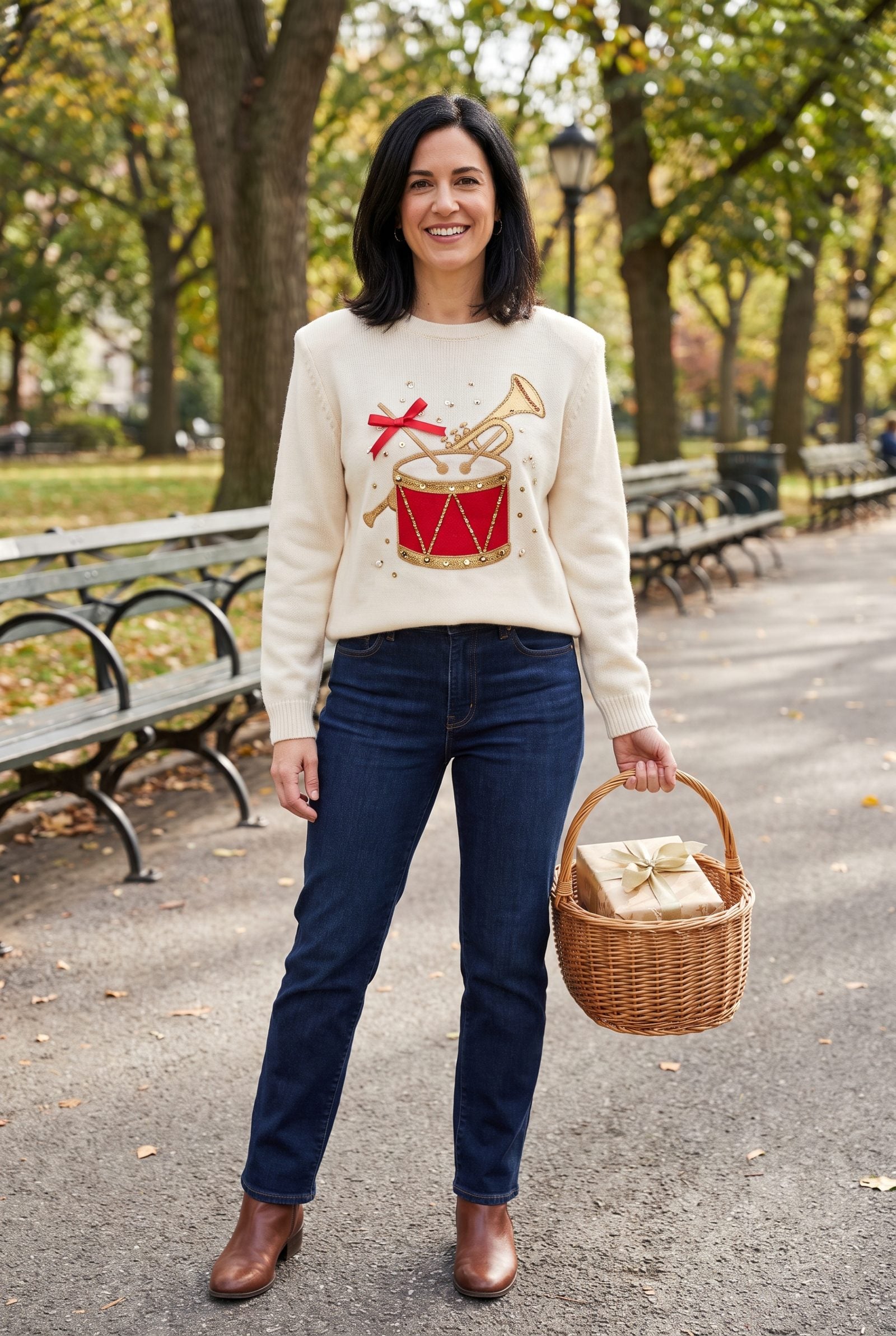 The Christmas Drum and Trumpet Sweater