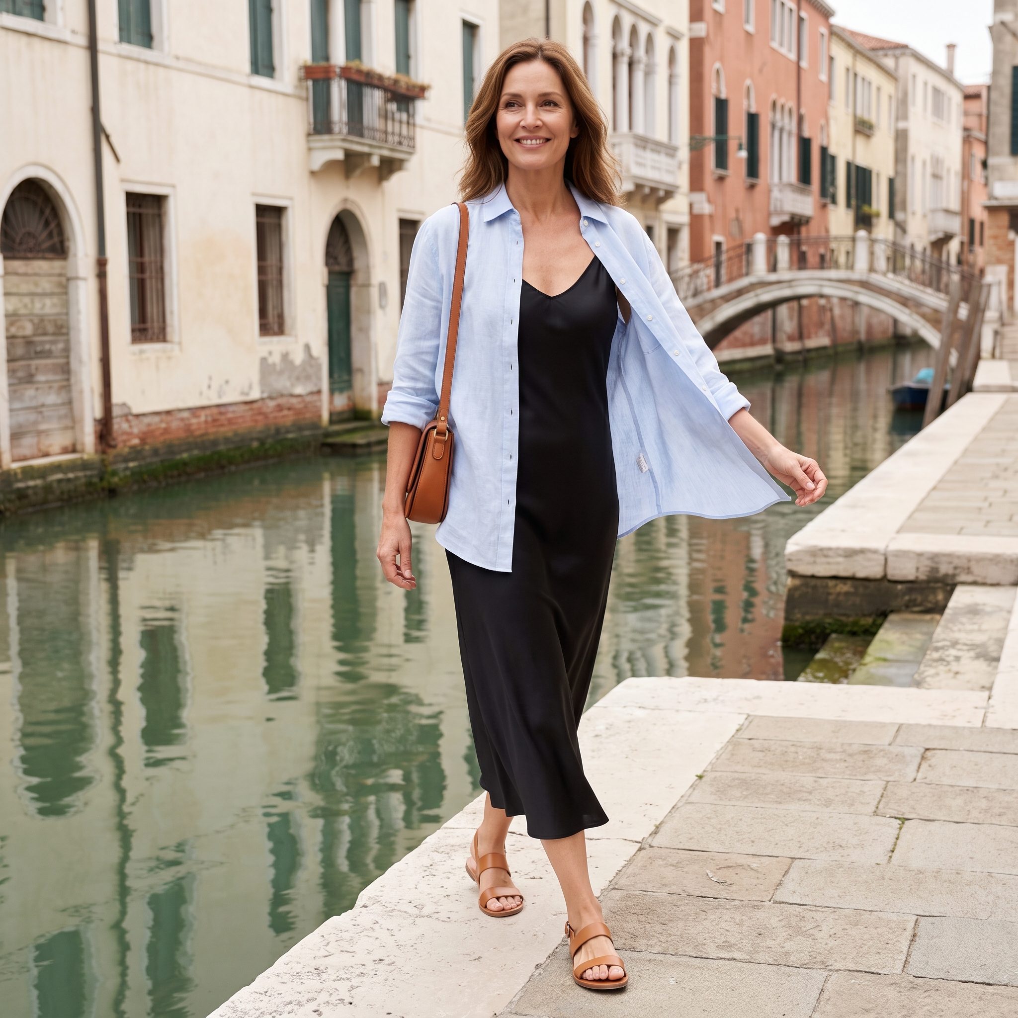 The Coastal Shirt Becomes a Dress Layer