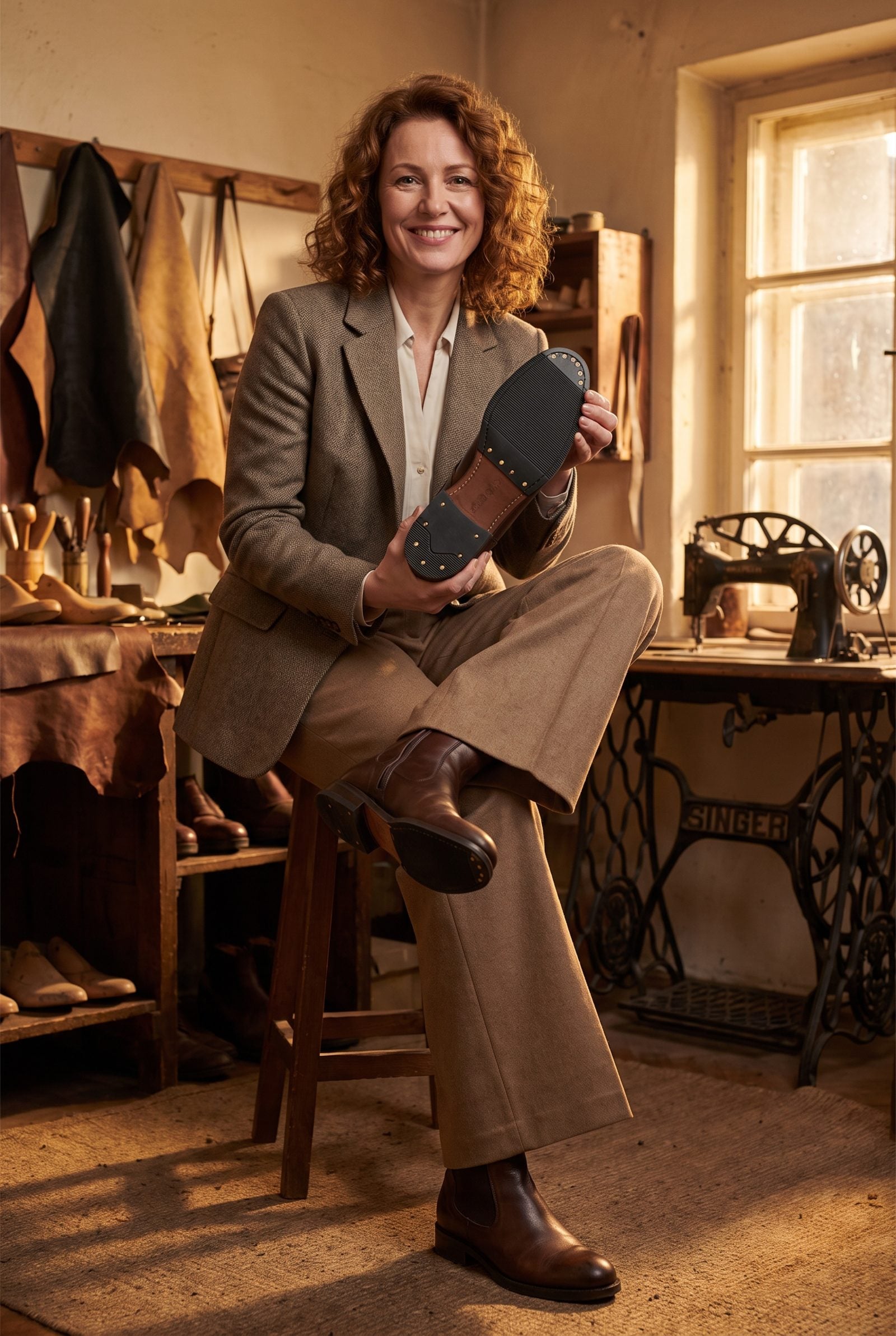 Have a Cobbler Add Rubber Half-Soles Before Leather Soles Wear