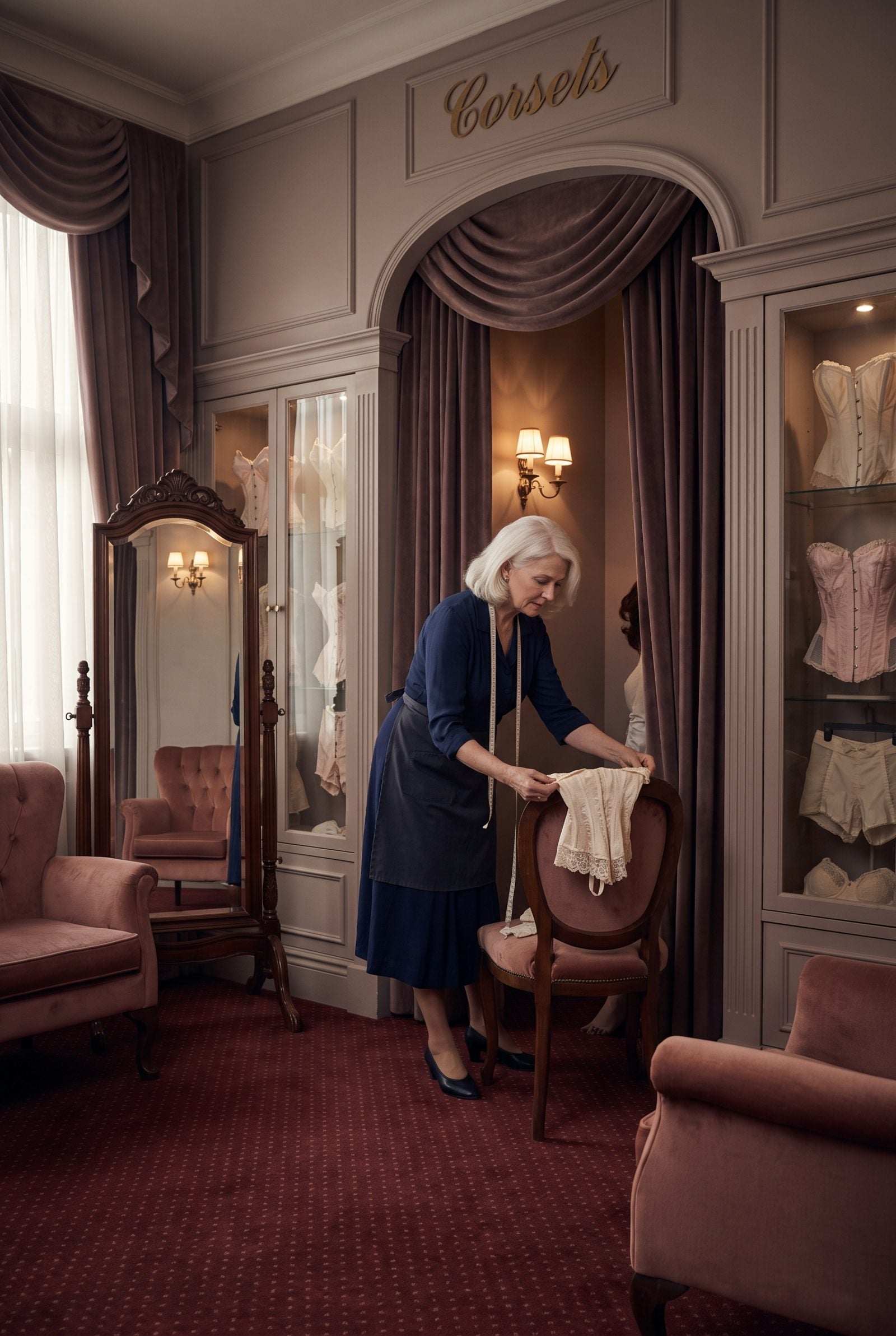 Corset Departments With Specially Trained Fitters