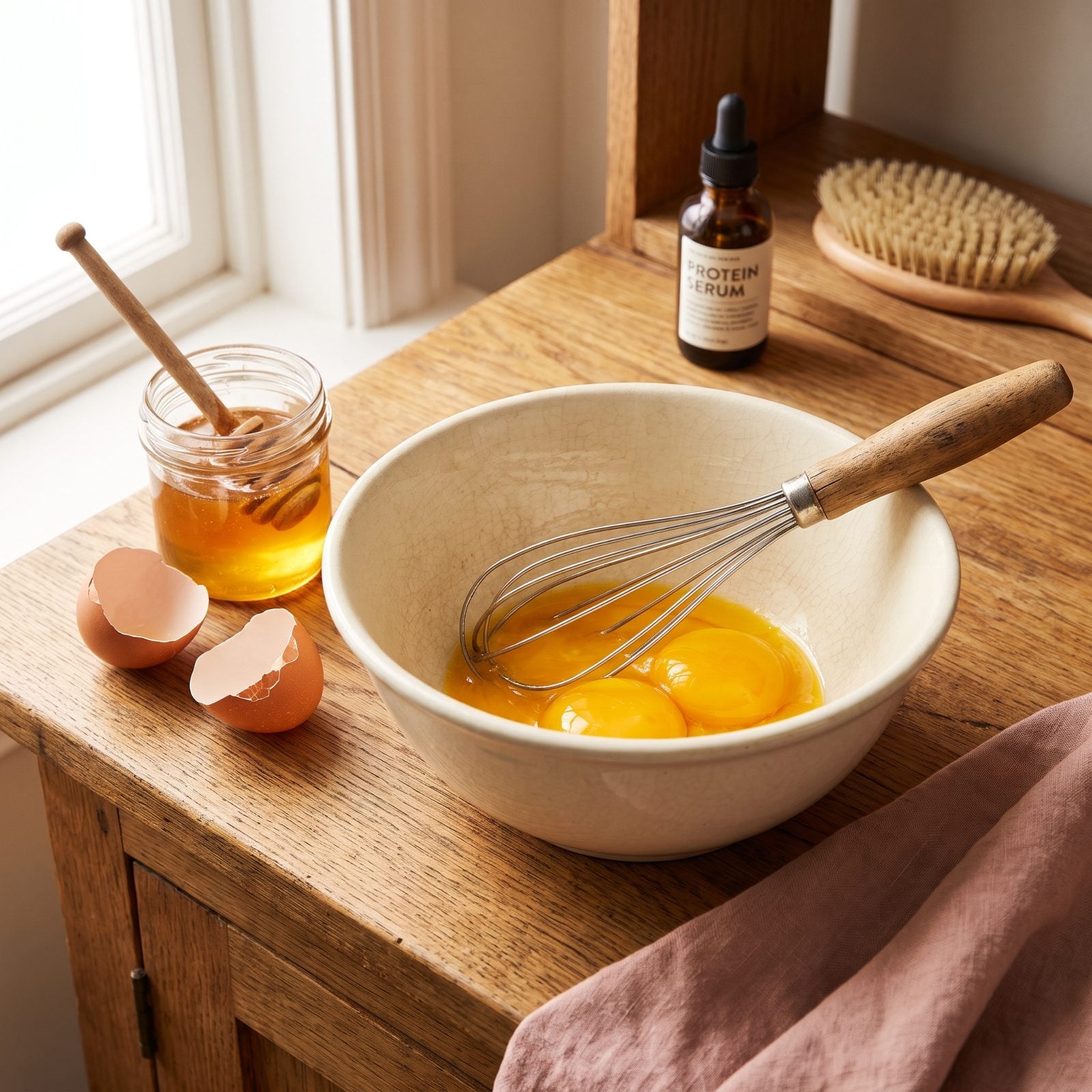The Egg Yolk Protein Mask Grandmothers Swore By