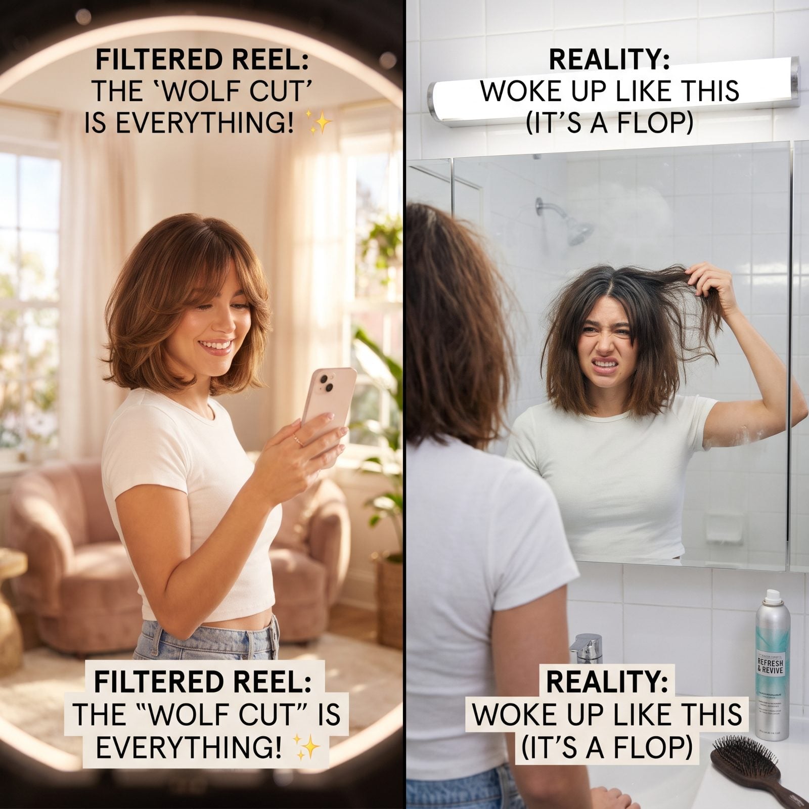 Filtered Hair Reels Hide Every Trend That Flopped