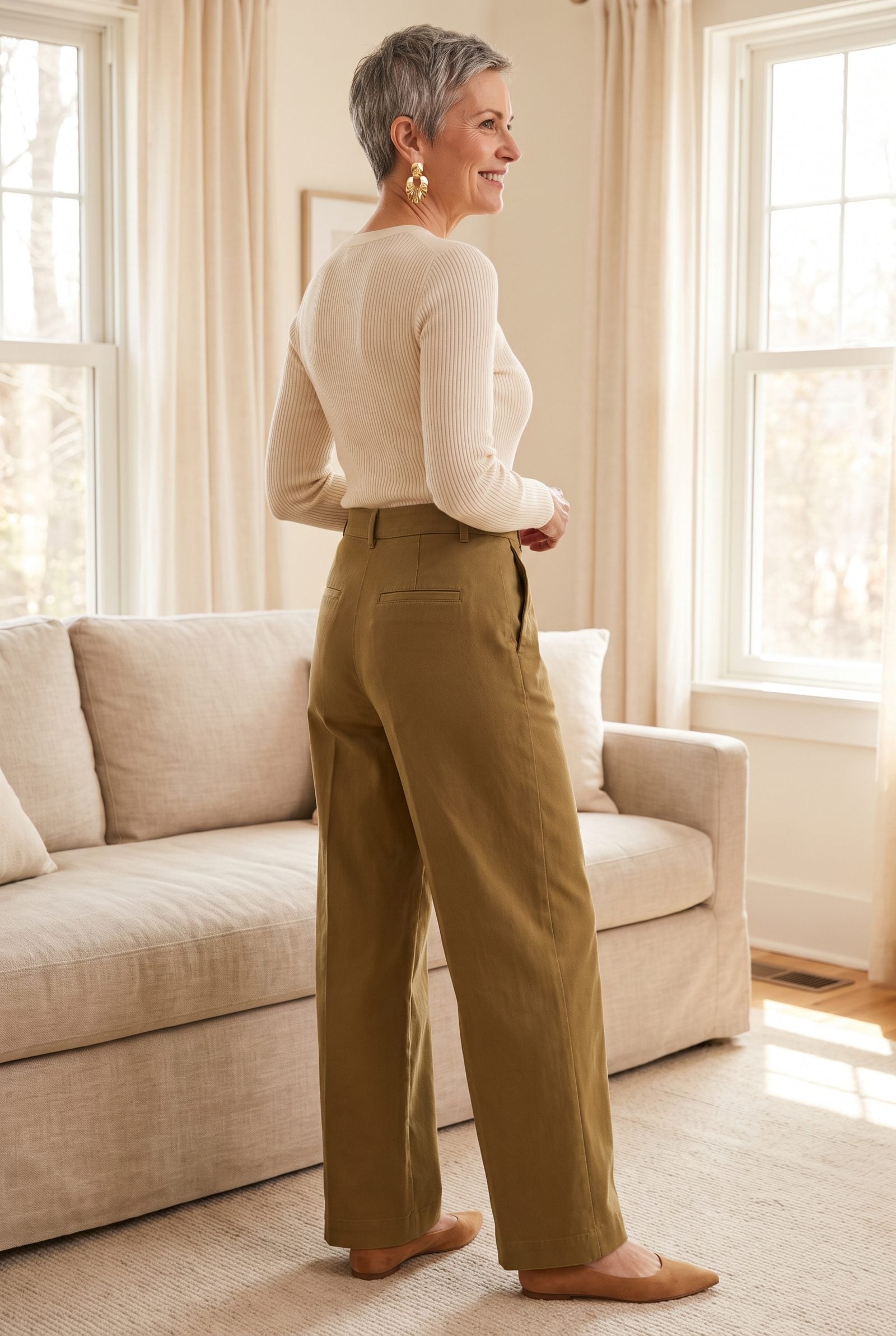 A Gaping Waistband at the Back