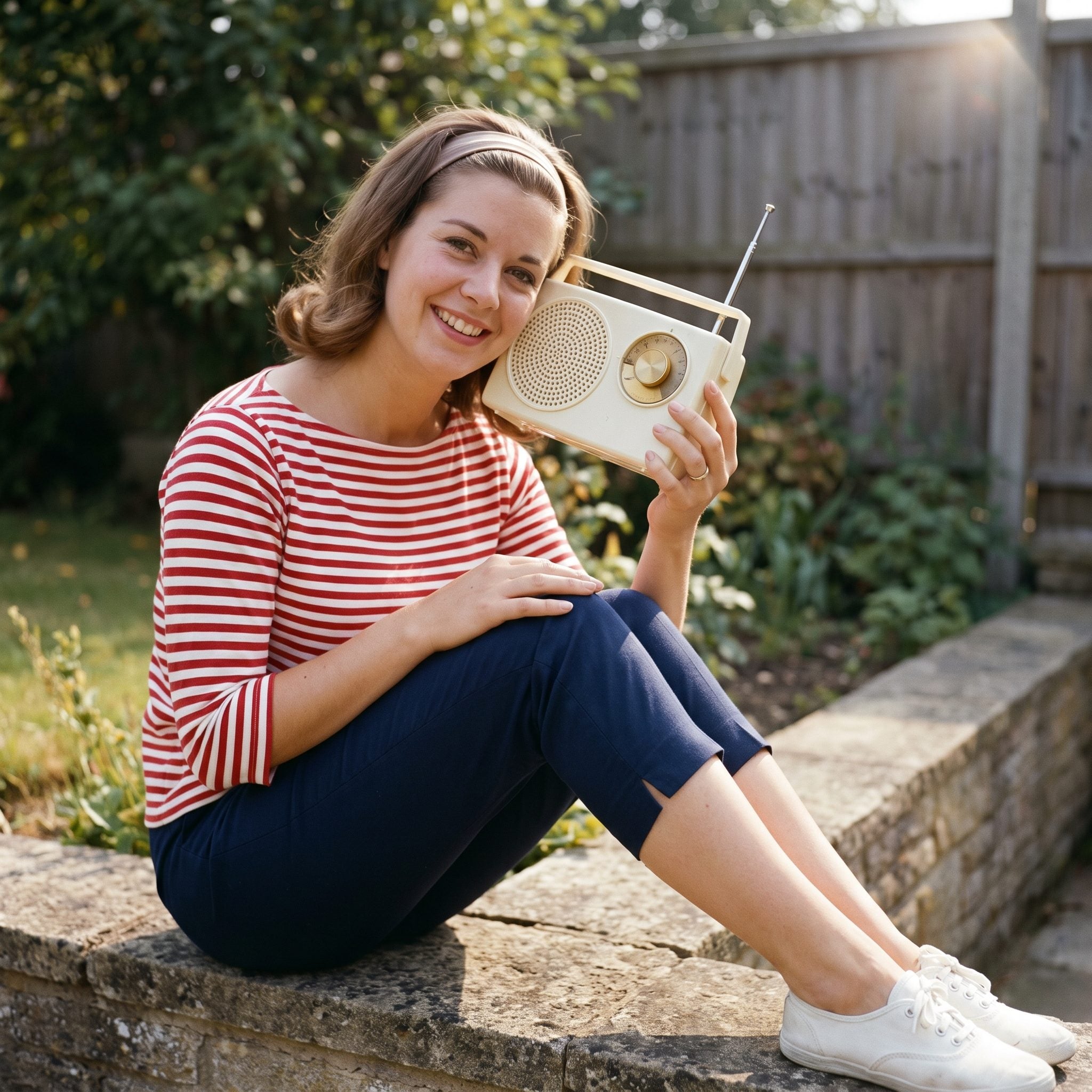 A Handheld Transistor Radio for the Latest Single