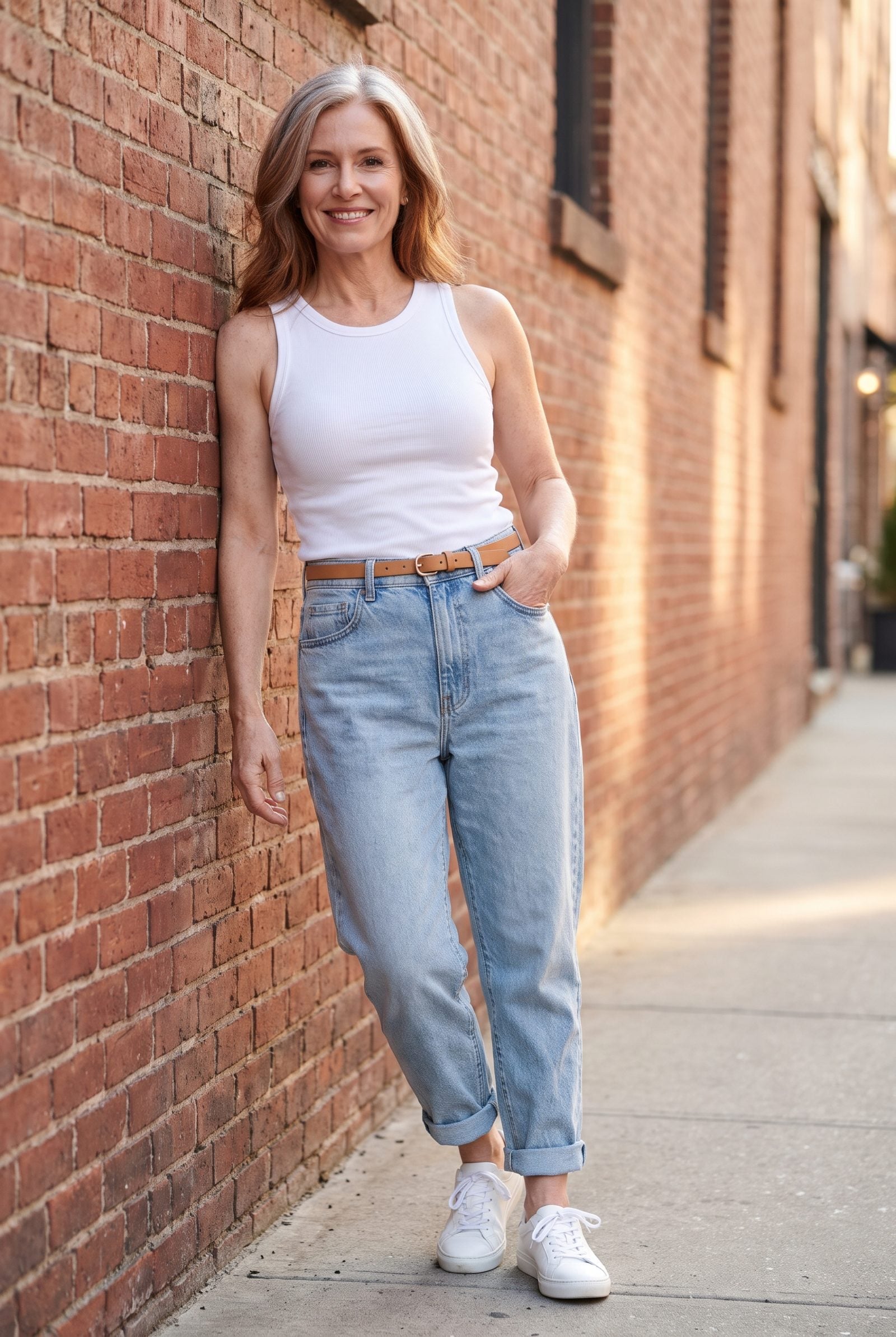 High-Rise Mom Jeans, Finally Cut for Hips
