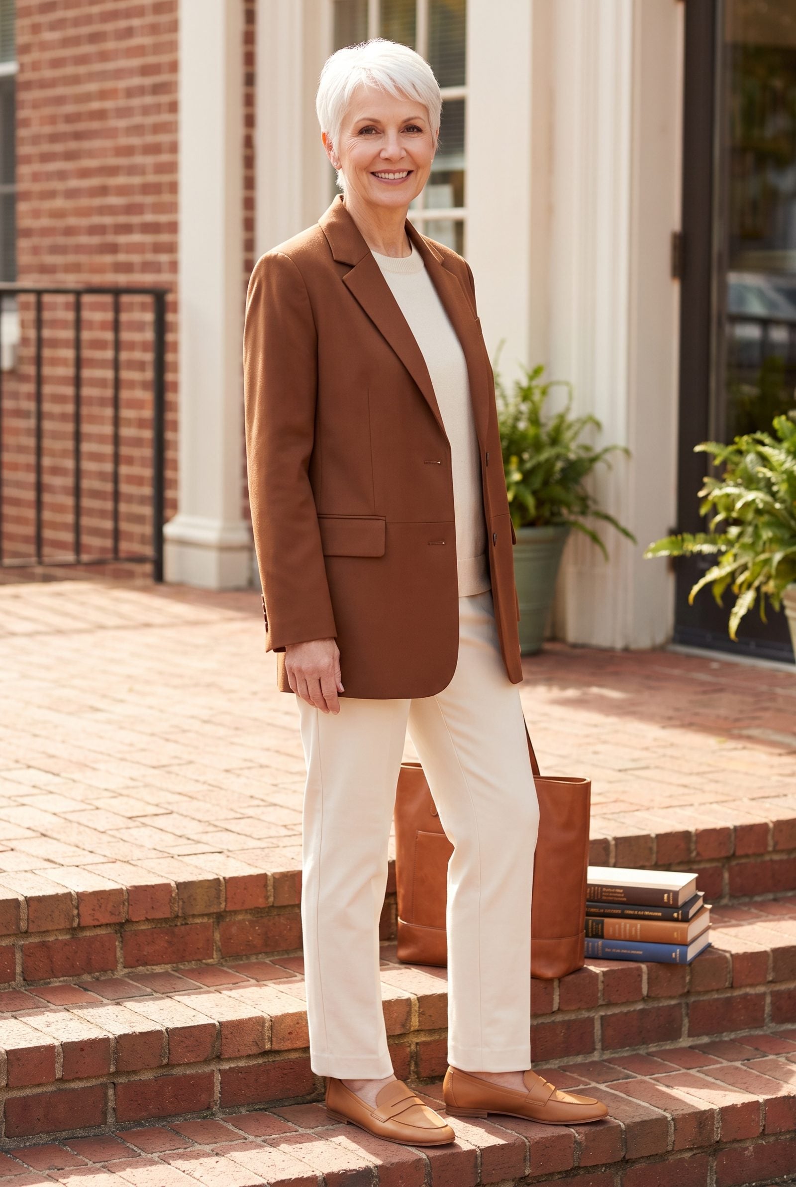 A Jacket Hem Dividing the Body Awkwardly