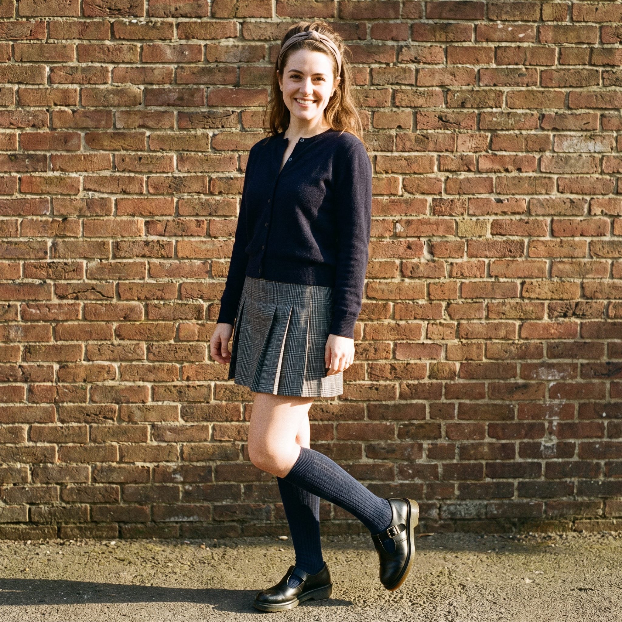 Knee-High Socks Pulled Up Just So