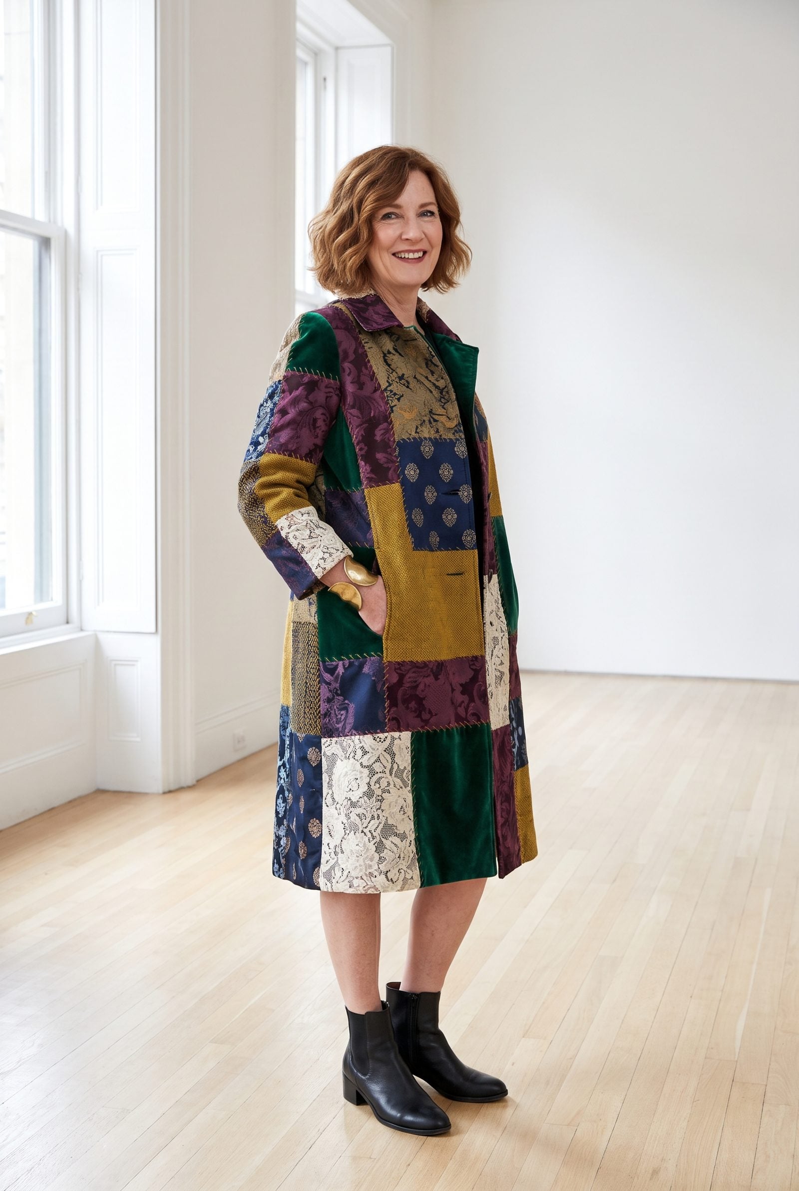 Koos Van Den Akker, Collage-Like Patchwork Garments That Turn Textiles Into Art