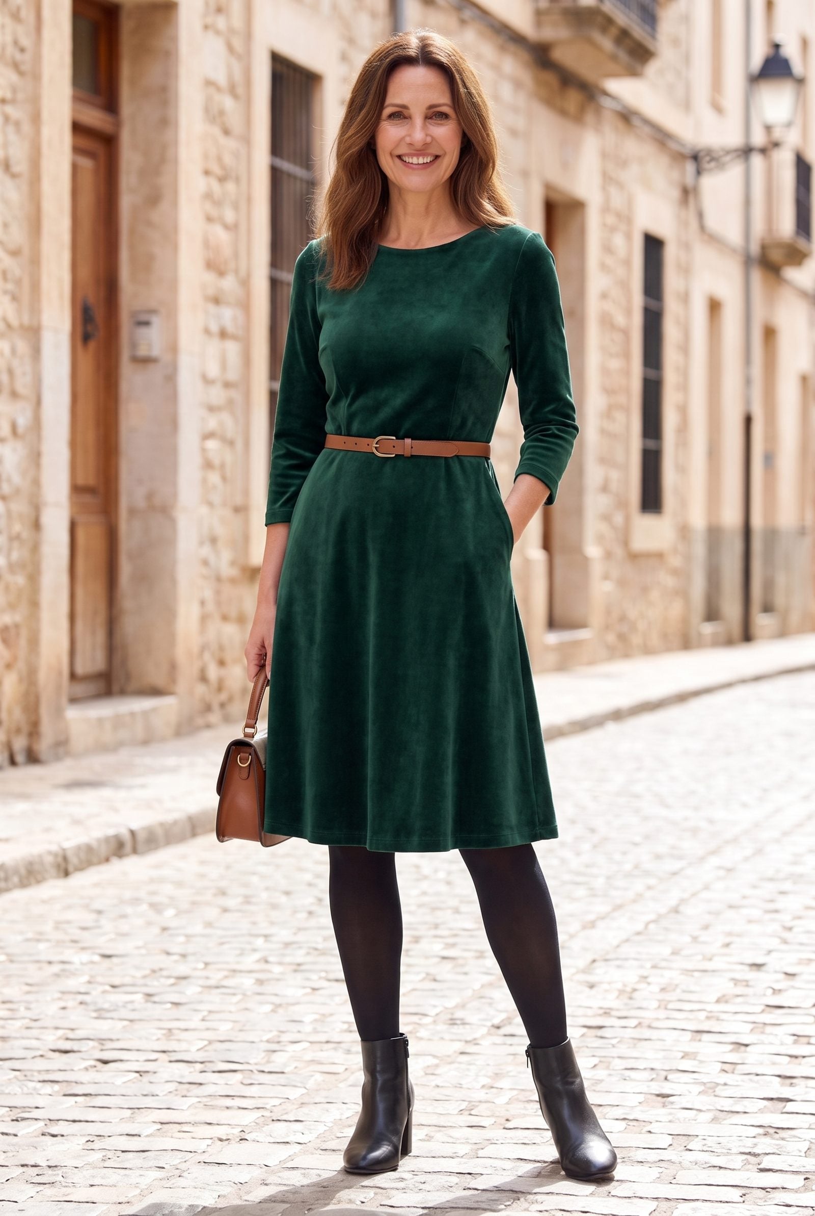 Land the Hem Above the Calf Bulge