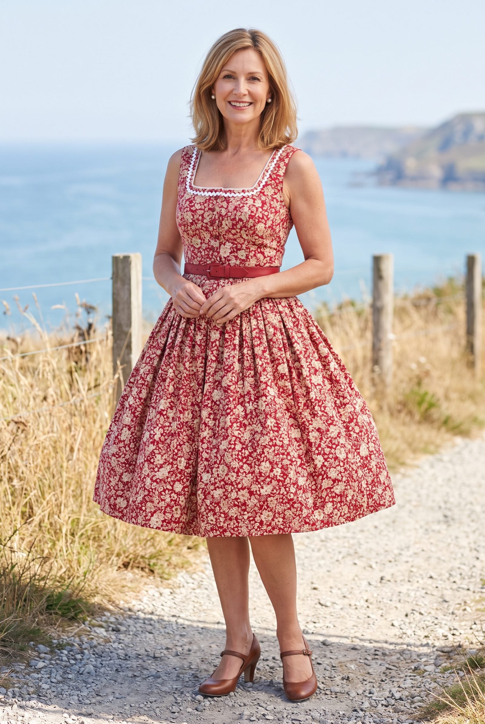 Lanz Originals, Austrian-Inspired Dresses, Cotton Prints, and Full Skirts