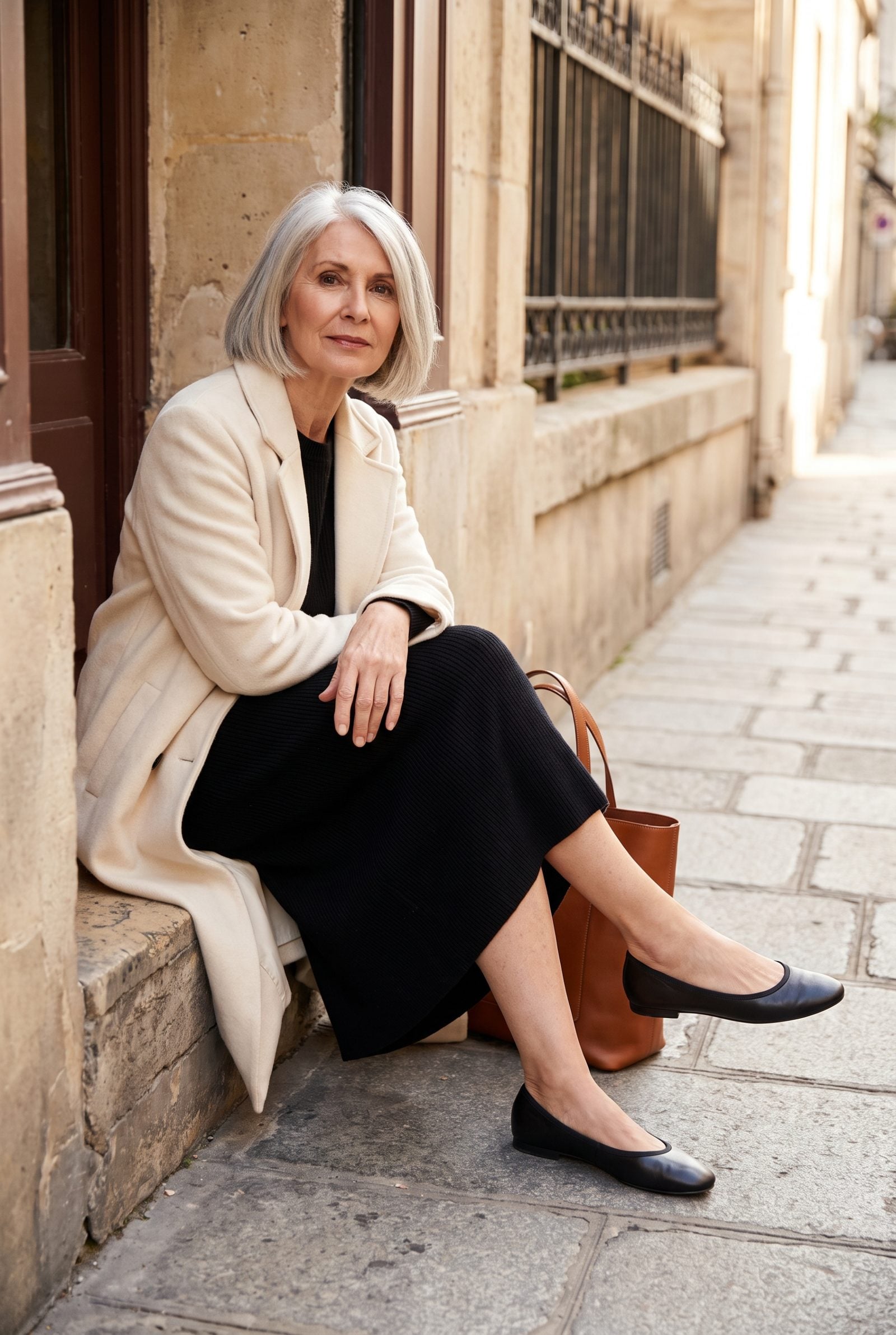 Leather Ballet Flats: The Shoe That Disappears So the Outfit Can Talk