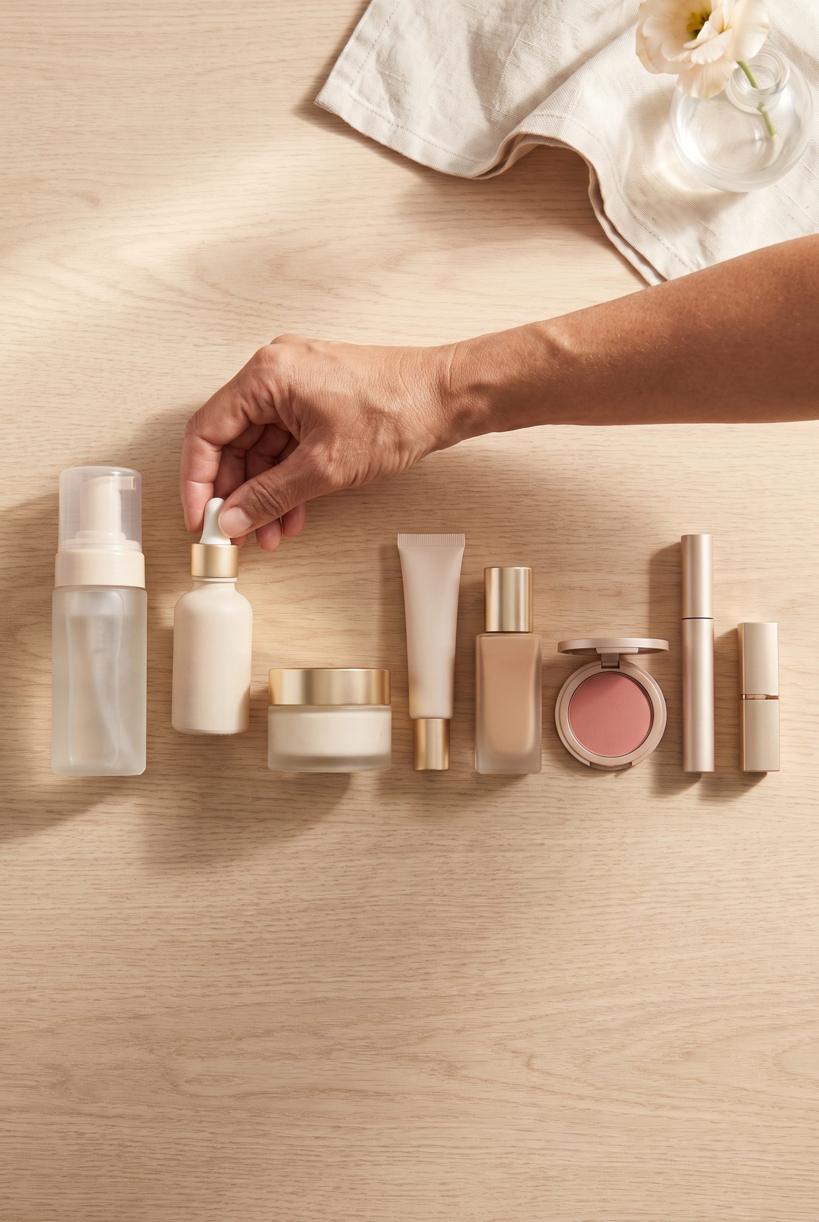 Line Up Your Products Left to Right in Order of Use